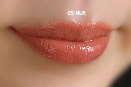 MELTING FIT SHINE BALM/Lummir/口紅を使ったクチコミ(4枚目)