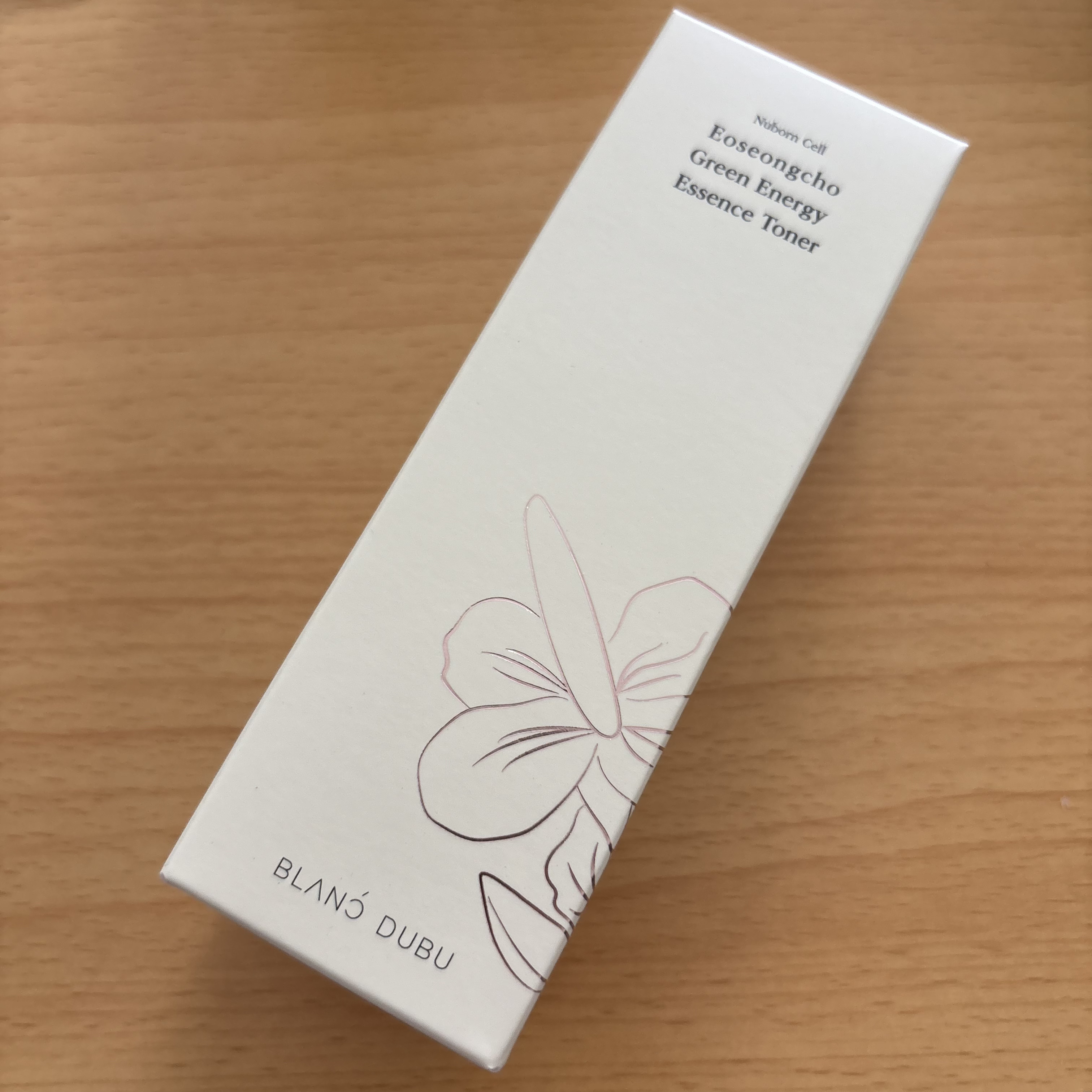 [ブランドゥブ] ヌボンセル ドクダミグリーンエナジーエッセンストナー/BLANC DUBU/化粧水を使ったクチコミ（2枚目）