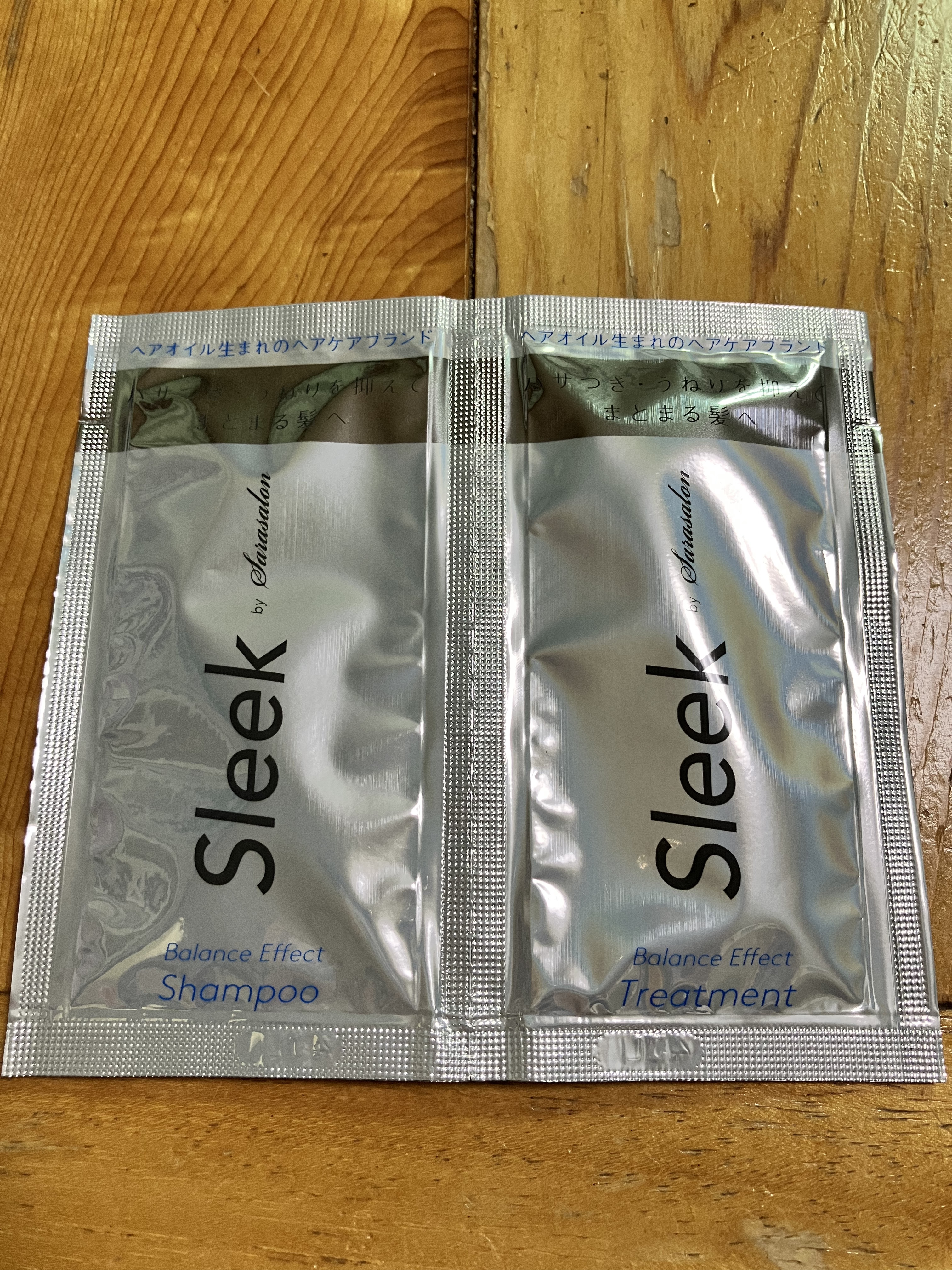 バランスエフェクトシャンプー／トリートメント シャンプー/スリーク by サラサロン/市販シャンプーを使ったクチコミ（1枚目）