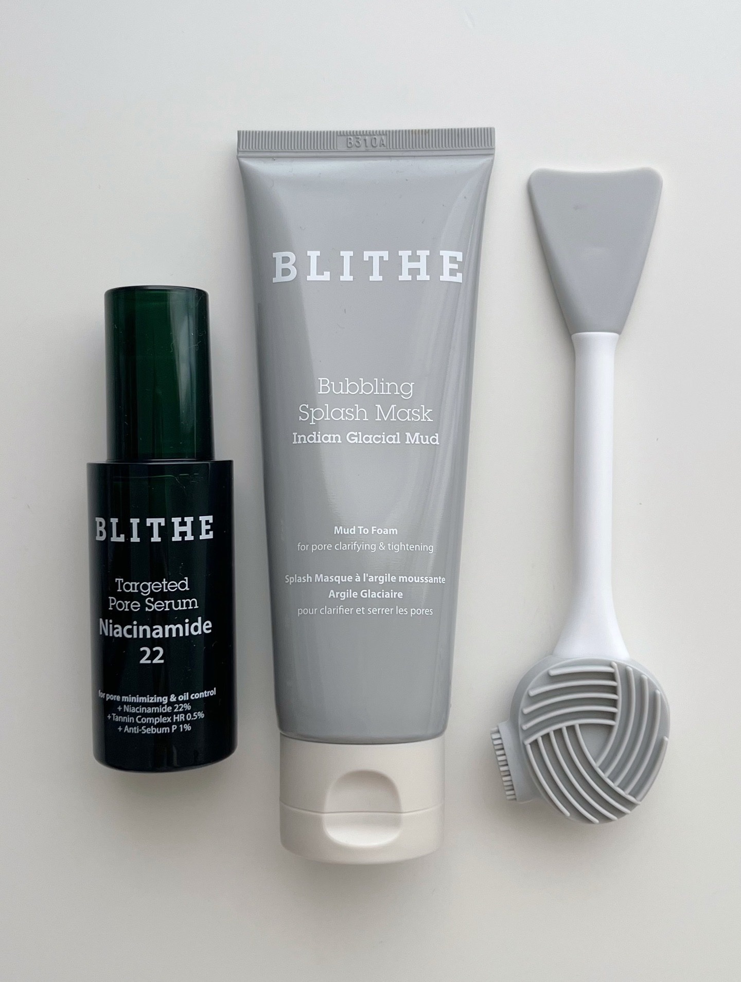 Bubbling Splash Mask Indian Glacial Mud/BLITHE/洗顔フォームを使ったクチコミ（2枚目）