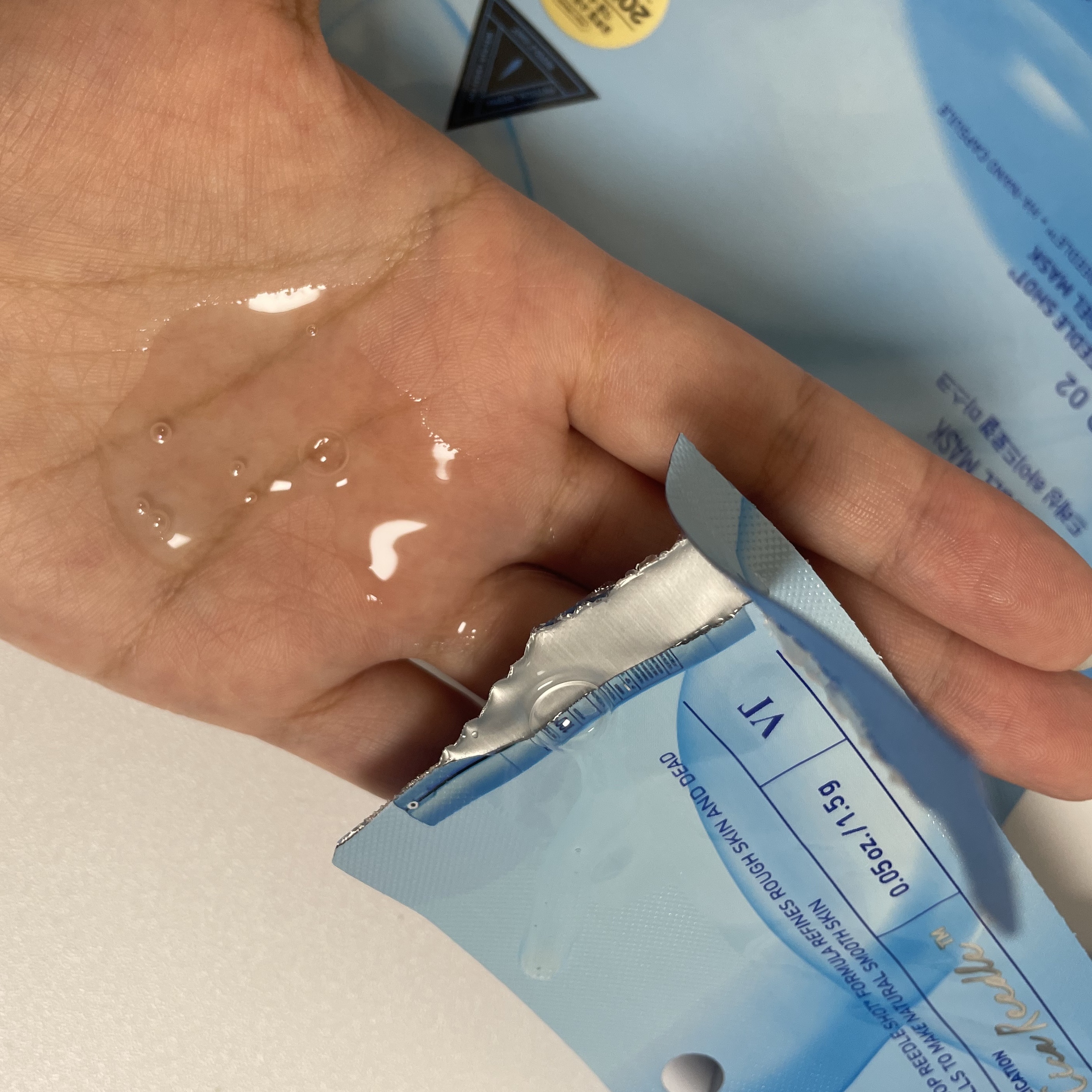 ハイドロップリードルS 100hL 2ステップハイドロゲルマスク/VT/シートマスク・パックを使ったクチコミ（2枚目）