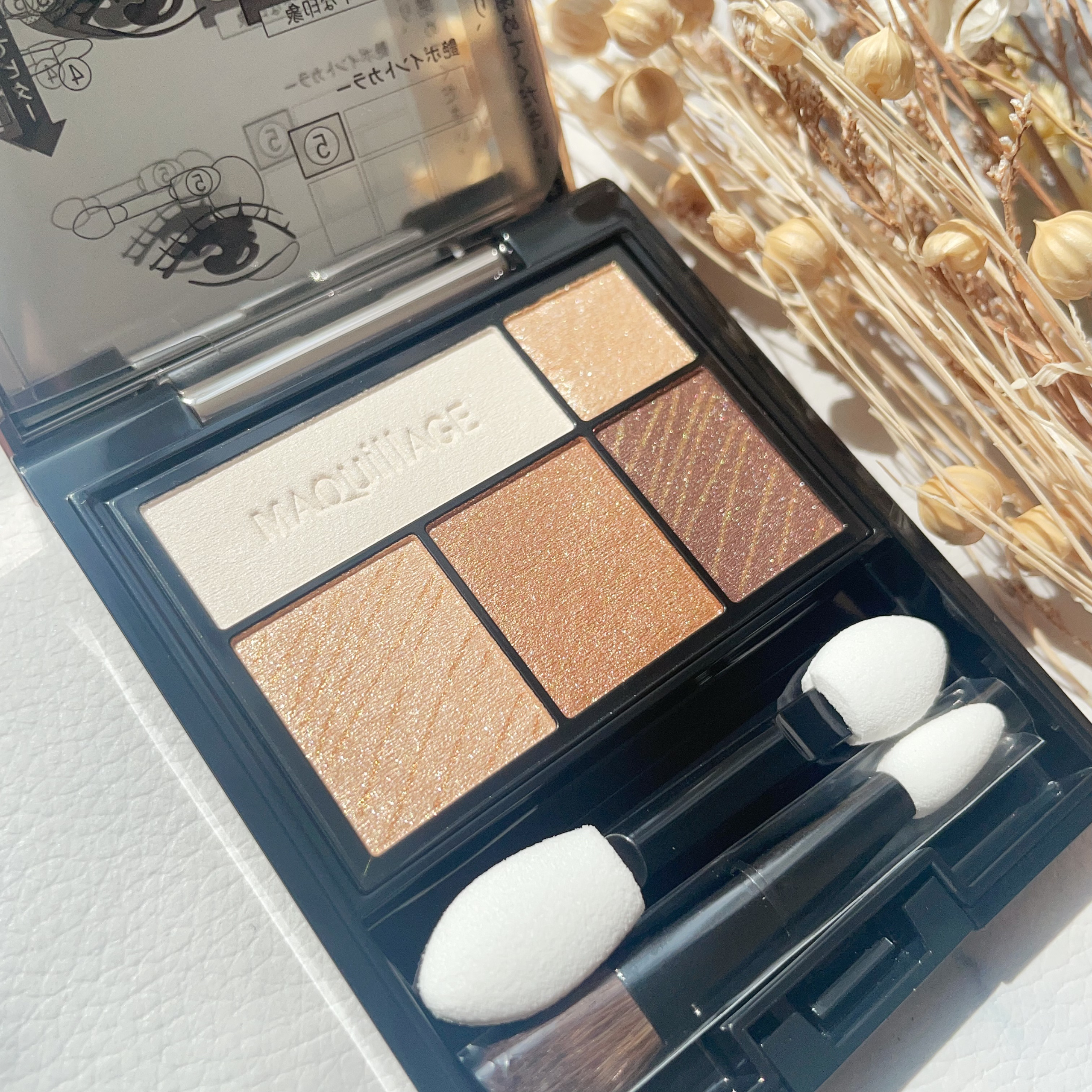 ドラマティックスタイリングアイズ/マキアージュ/アイシャドウパレットを使ったクチコミ（1枚目）