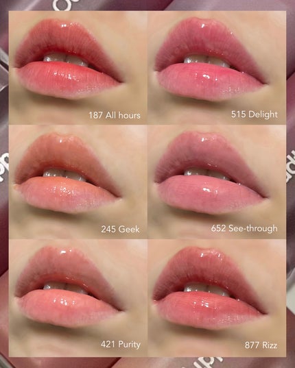 アンシーン バルーンティント/Oddtype/リップティントを使ったクチコミ(5枚目)