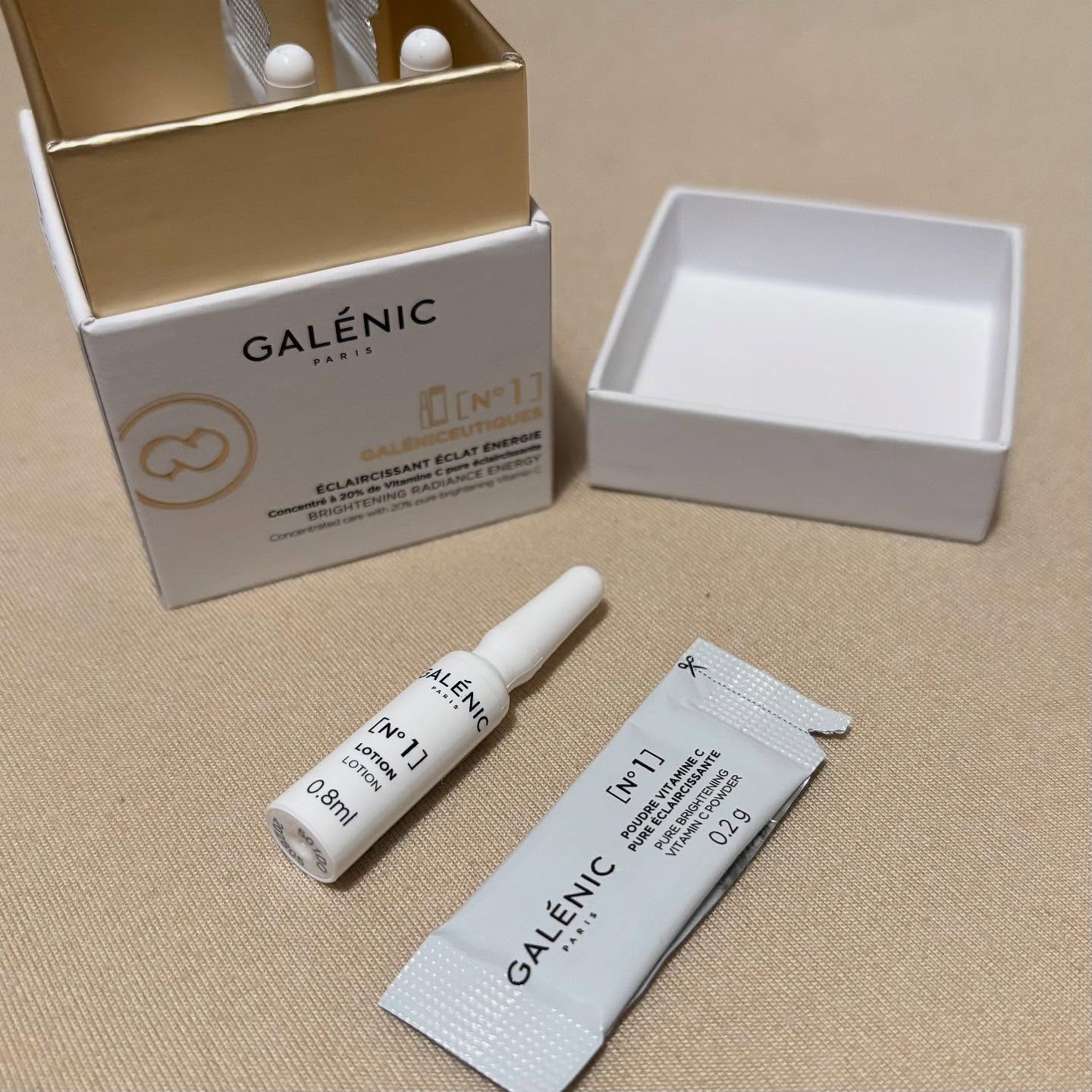 GALÉNIC ガレニシューティカル No.1 VC セラム/Galénic/美容液を使ったクチコミ（2枚目）