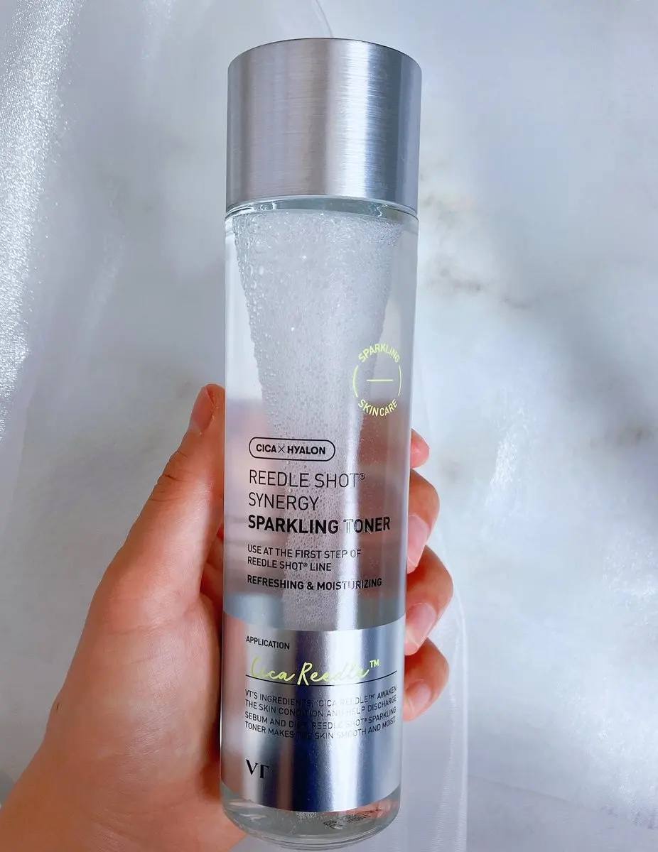 リードルショットシナジースパークリングトナー/VT/化粧水を使ったクチコミ（3枚目）