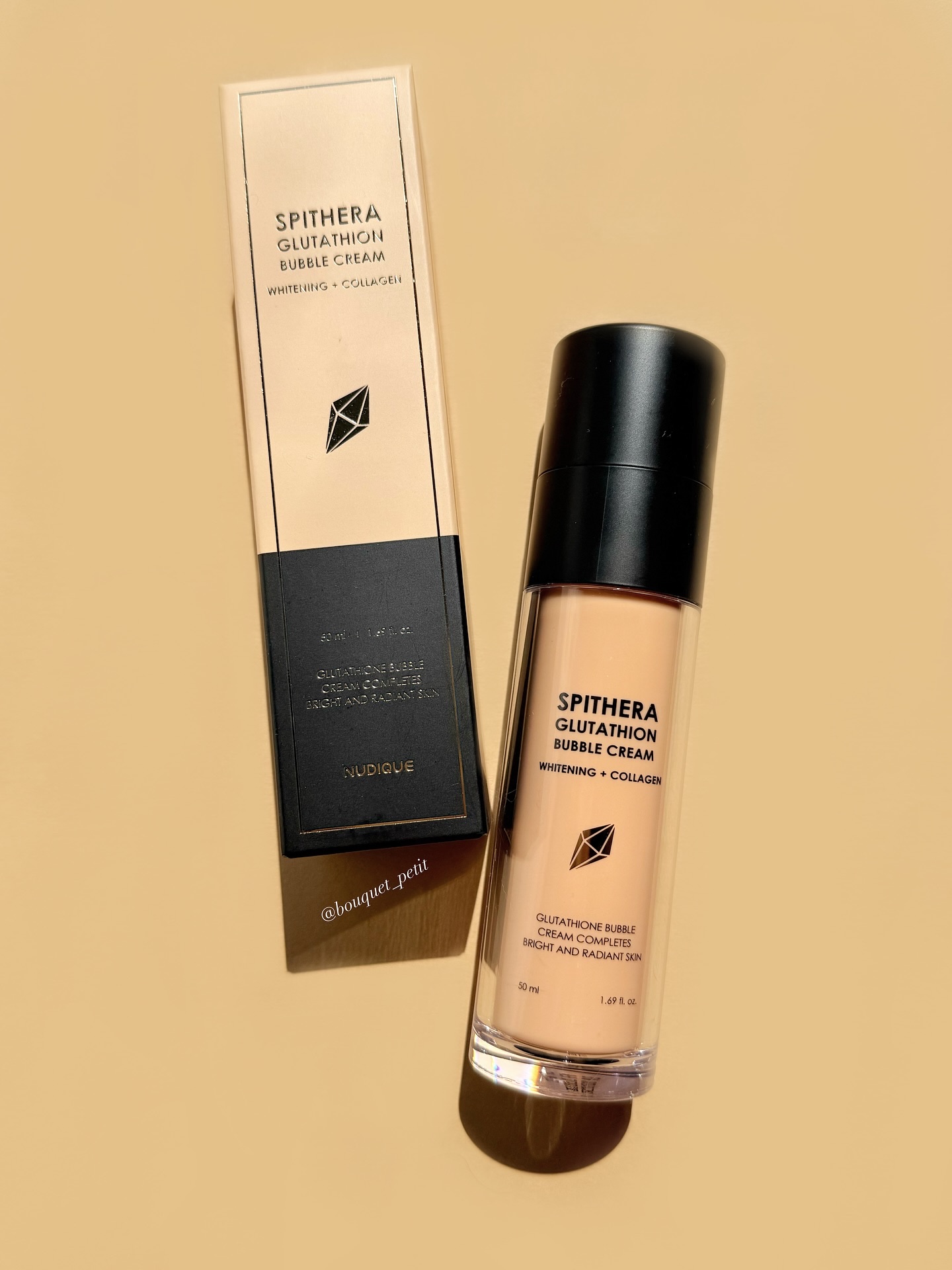 スピテラグルタチオンバブルクリーム/NUDIQUE/フェイスクリームを使ったクチコミ（1枚目）
