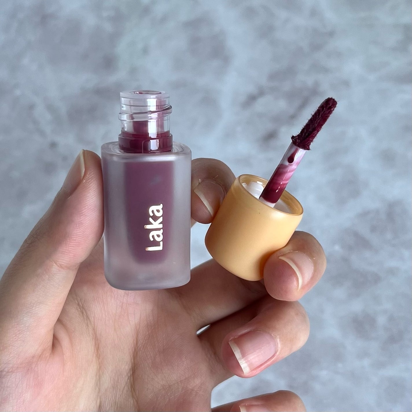 フルーティーグラムティント/Laka/リップティントを使ったクチコミ(3枚目)