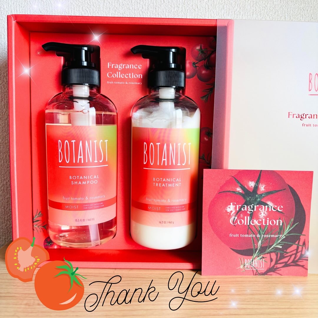 ボタニカルシャンプー/トリートメント（モイスト）フルーツトマト＆ローズマリーの香り/BOTANIST/シャンプー・コンディショナーを使ったクチコミ（1枚目）
