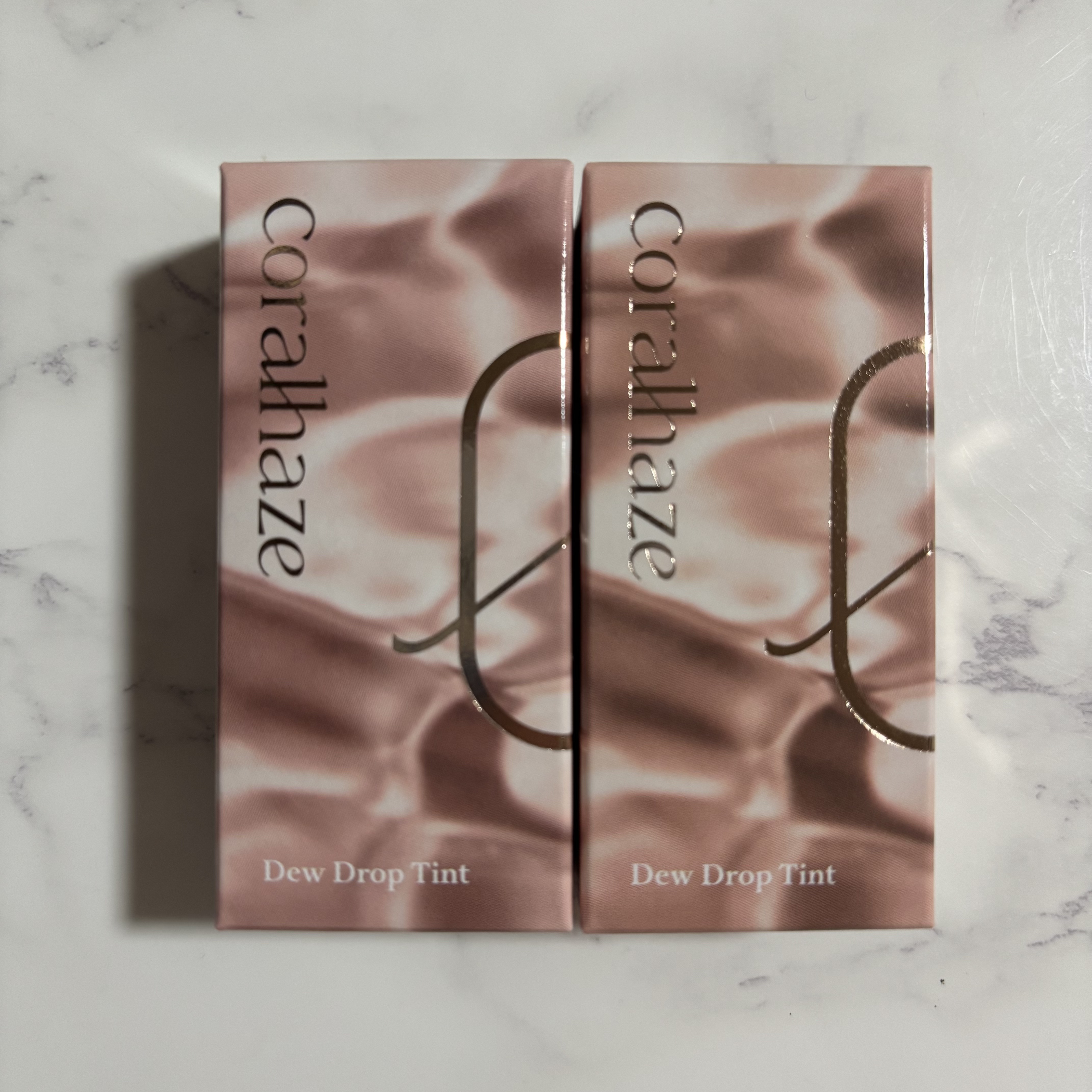 デュー ドロップ ティント/Coralhaze/リップティントを使ったクチコミ（2枚目）