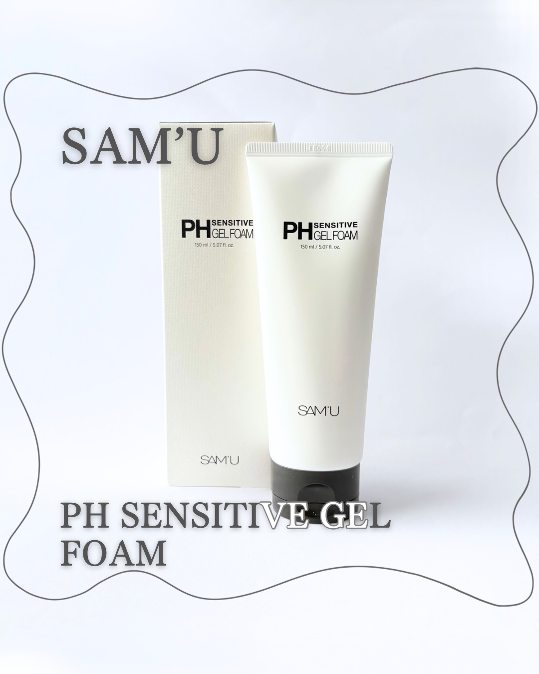 PHセンシティブジェルフォーム/SAM'U/その他洗顔料を使ったクチコミ（1枚目）