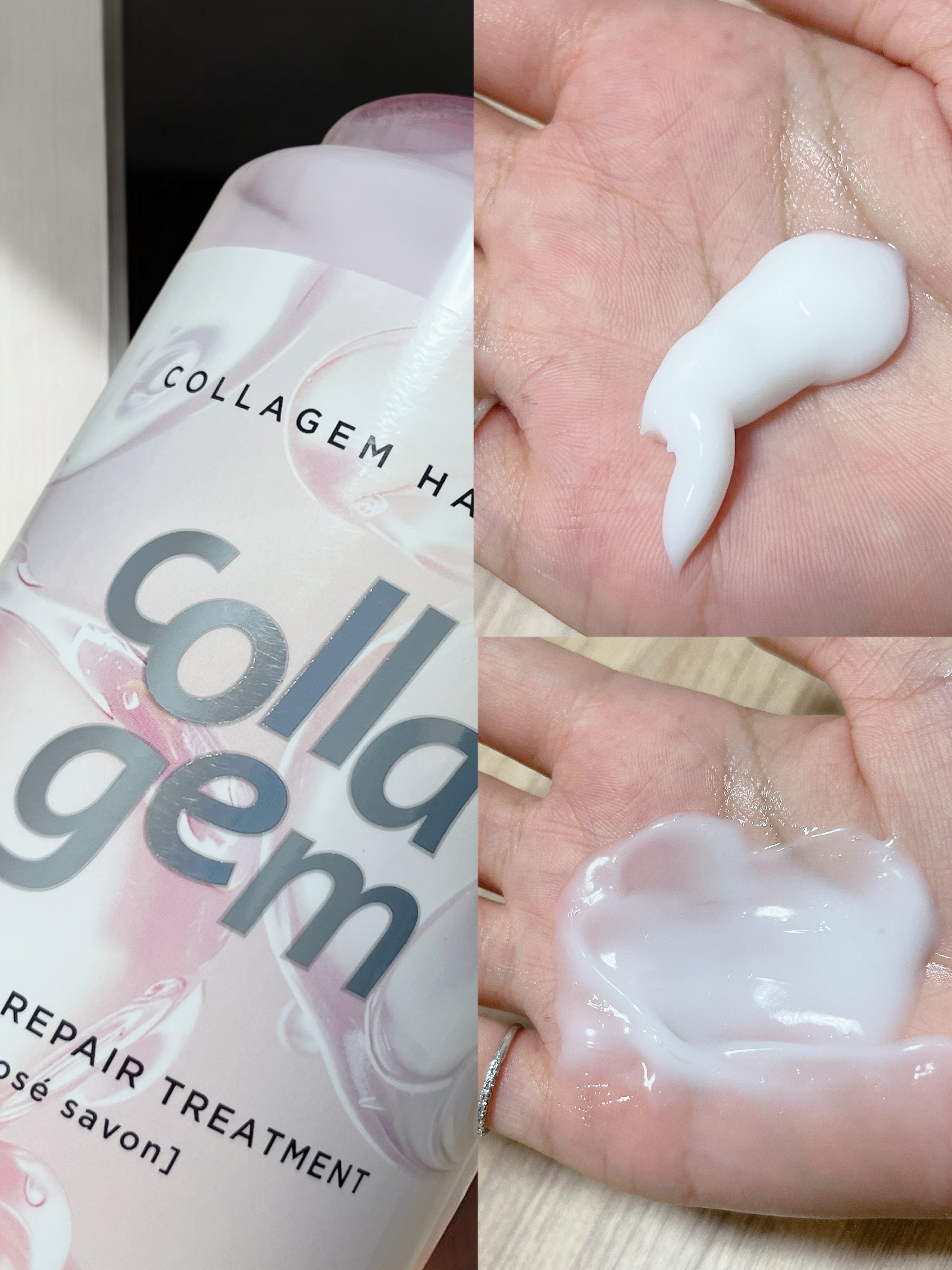 コラジェム モイスチャーリペアシャンプー/トリートメント/collagem/市販シャンプーを使ったクチコミ（3枚目）