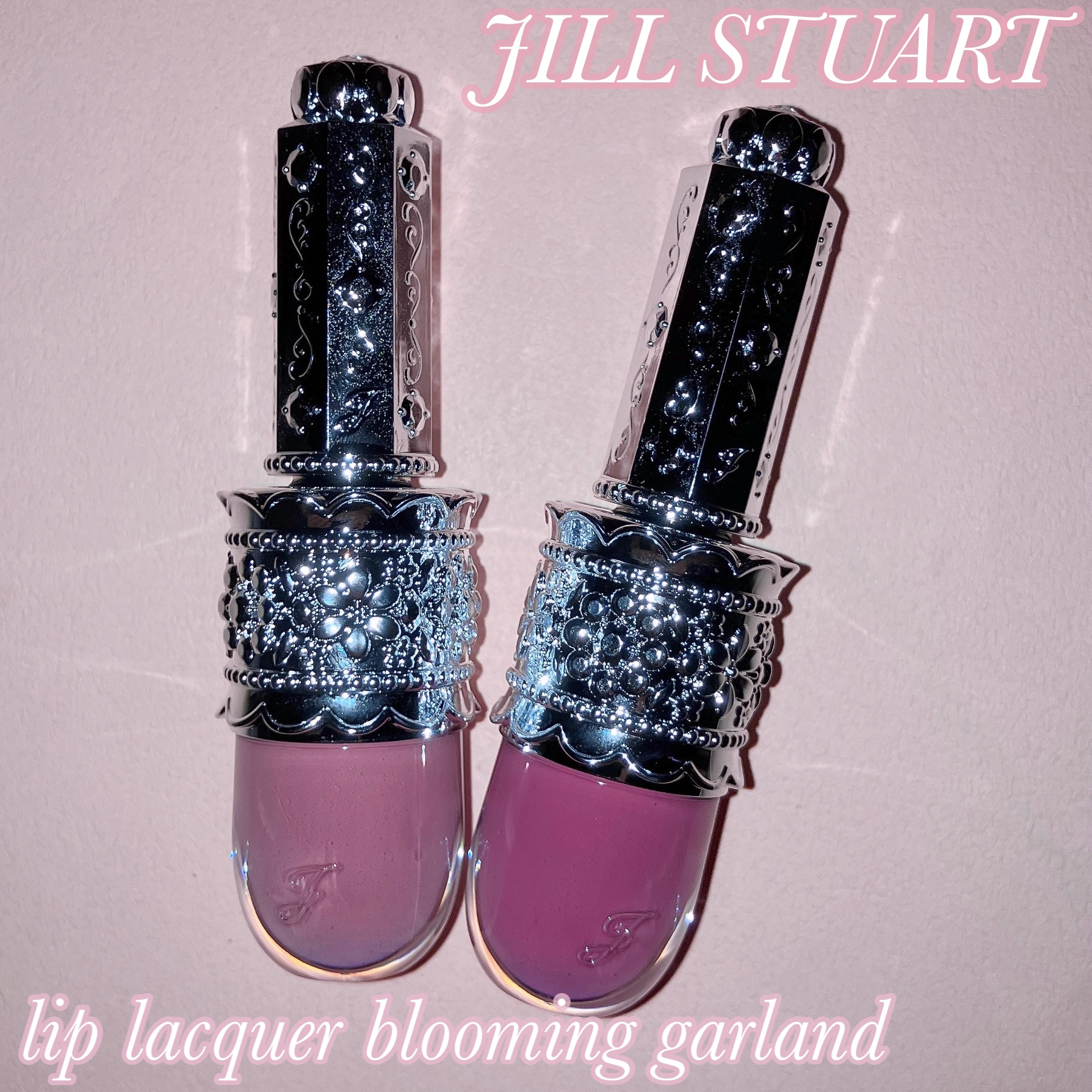 リップラッカー　ブルーミングガーランド/JILL STUART/口紅を使ったクチコミ（1枚目）