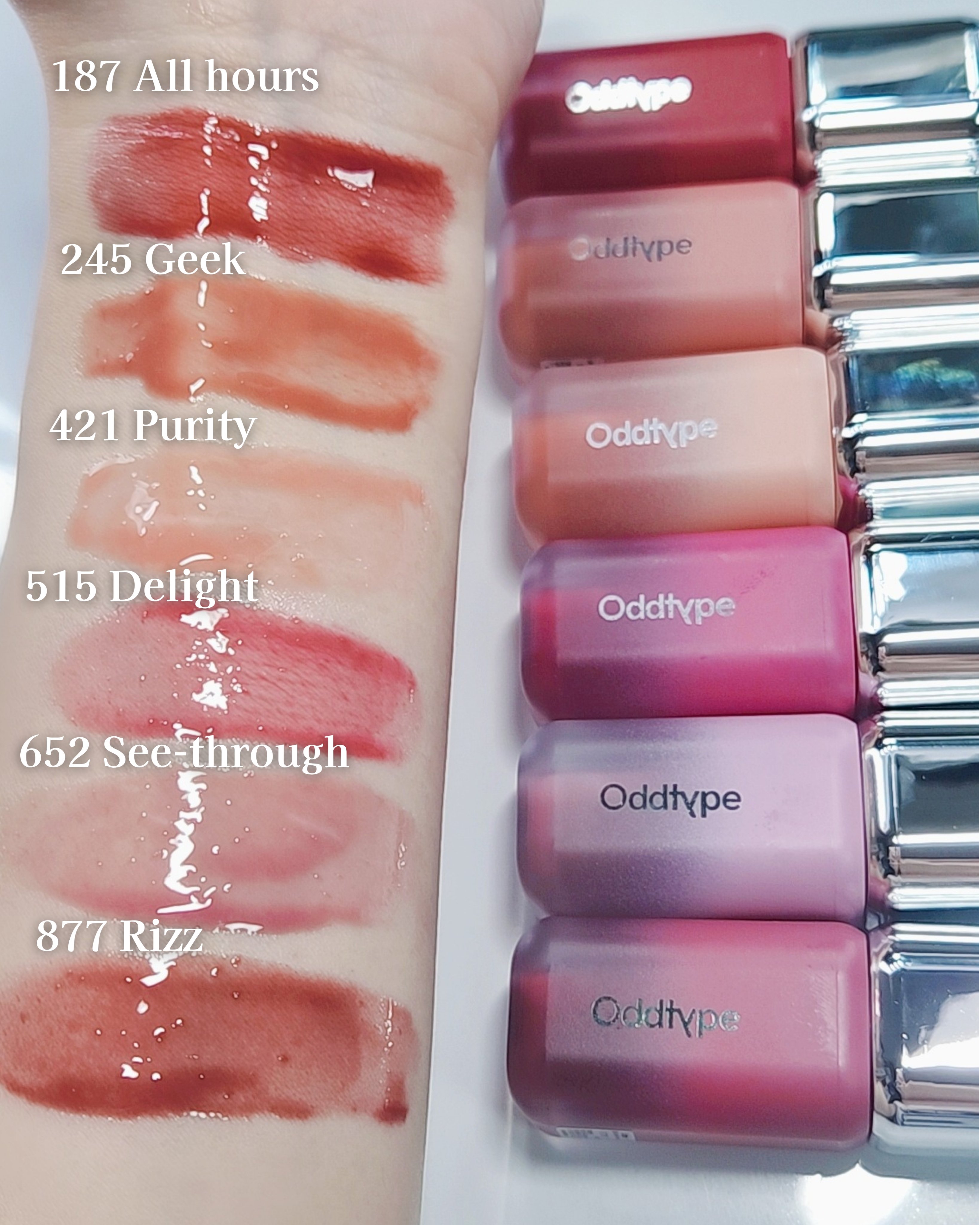 Oddtype アンシーン バルーンティントのクチコミ「ー


＼ぷるんと風船みたい💋🎈／
盛りすぎず、でもちゃんと盛れる。
話題の
"アンシーン バ.....」（3枚目）