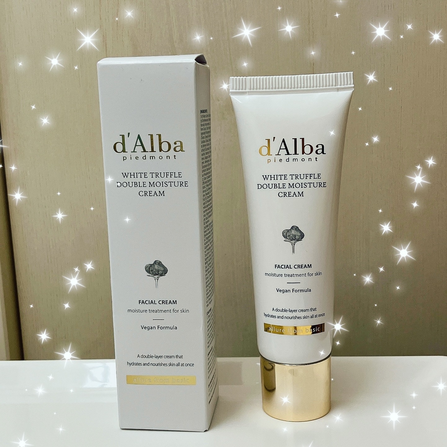ホワイトトリュフダブルモイスチャークリーム/ダルバ/フェイスクリームを使ったクチコミ（1枚目）