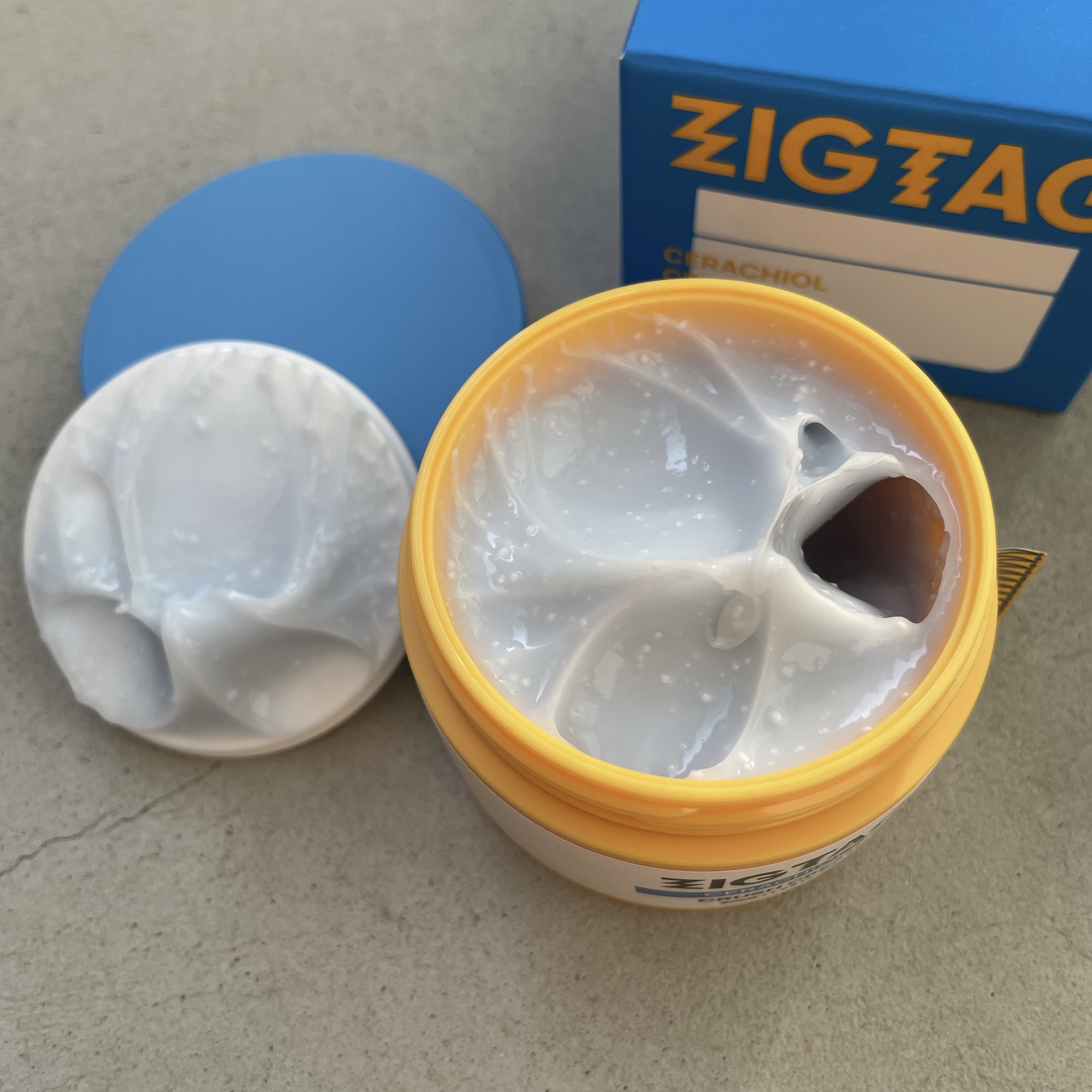 セラチオール クラッシュ クリーム/ZIGTAG/フェイスクリームを使ったクチコミ（2枚目）