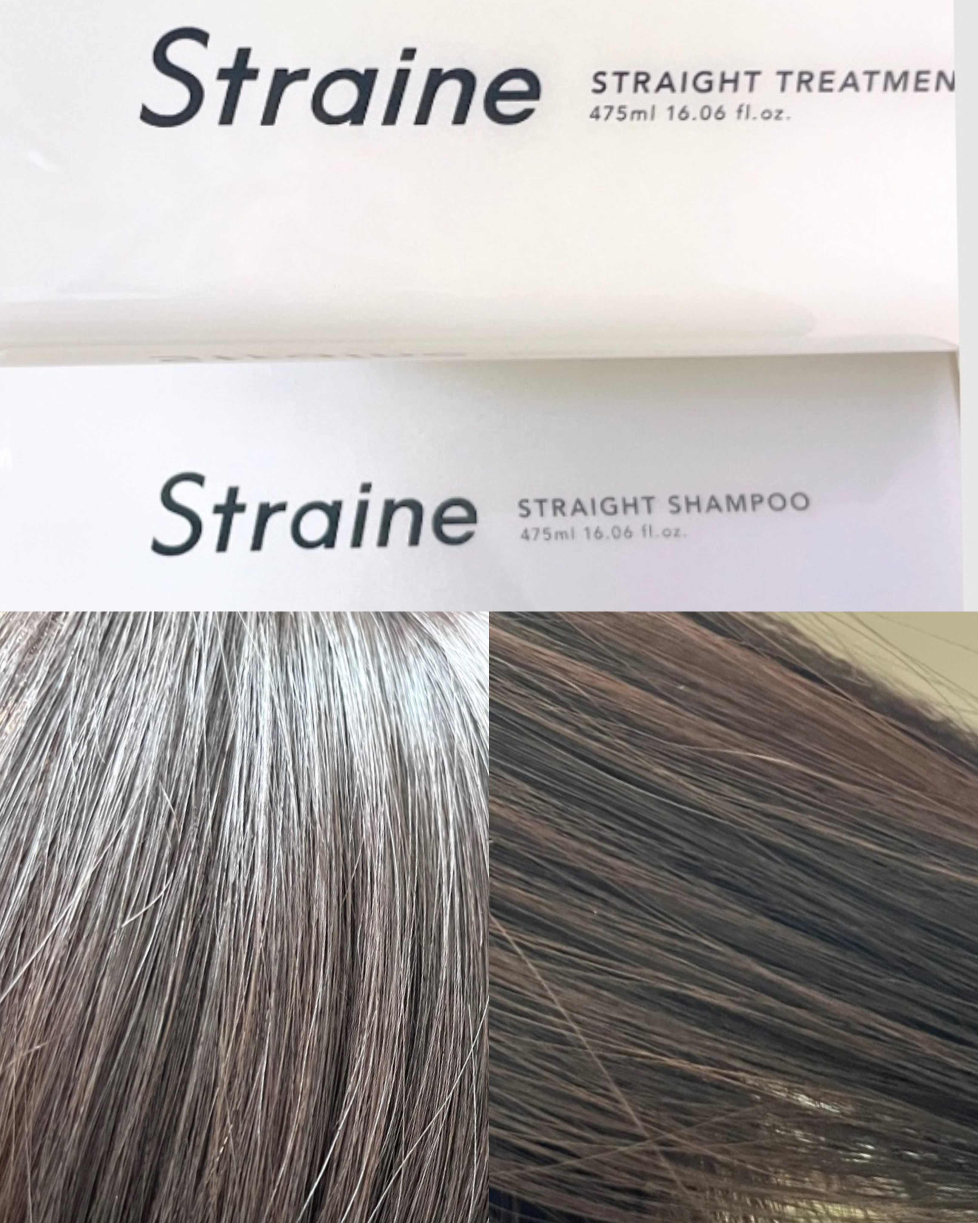 ストレートシャンプー/ストレートトリートメント ホワイトブロッサムの香り/Straine/市販シャンプーを使ったクチコミ（3枚目）