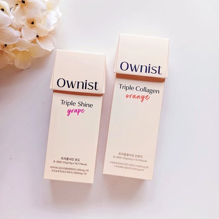 トリプルコラーゲン オレンジ/Ownist/美容サプリメントを使ったクチコミ(1枚目)