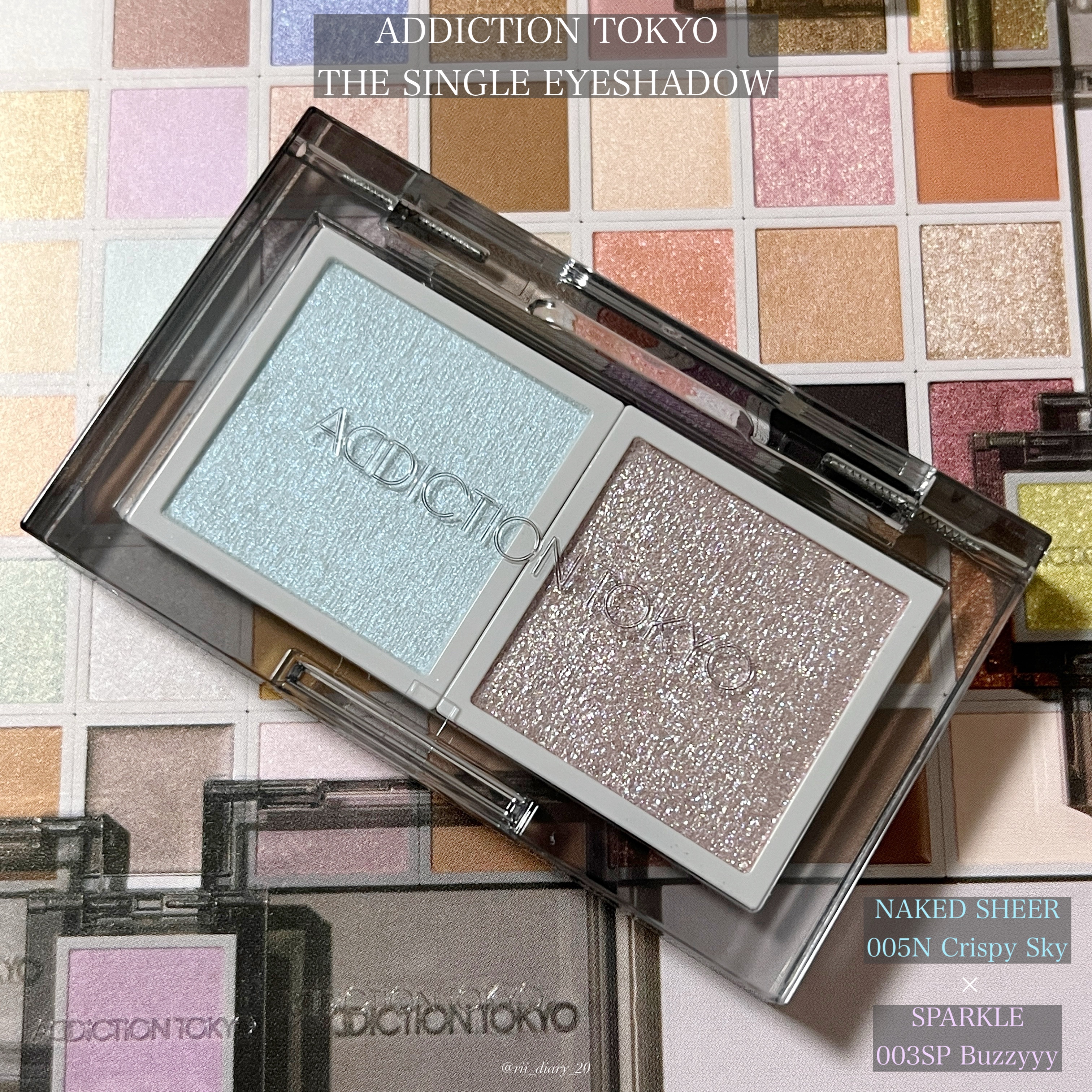 アディクション ザ シングル アイシャドウ スパークル/ADDICTION/単色アイシャドウを使ったクチコミ（1枚目）