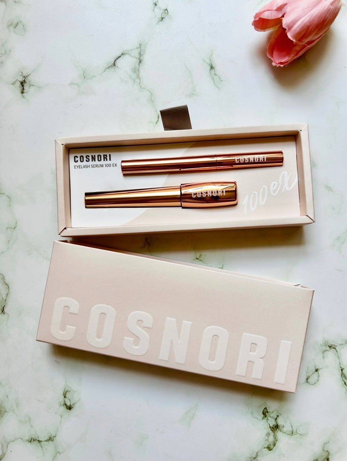 アイラッシュセラム100EX/COSNORI/まつげ美容液を使ったクチコミ(1枚目)