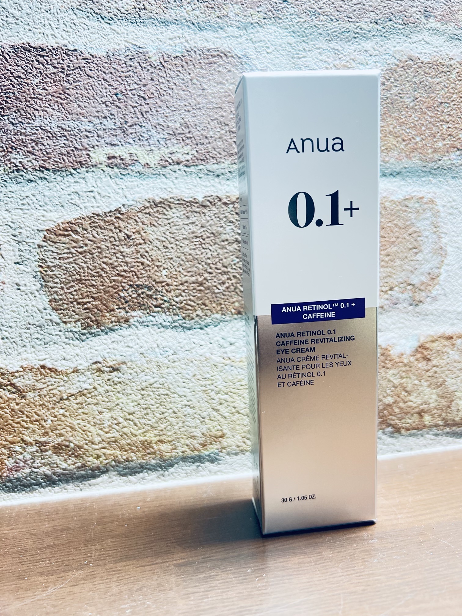 レチノール 0.1 カフェイン リバイタライジング アイクリーム/Anua/アイケア・アイクリームを使ったクチコミ（2枚目）