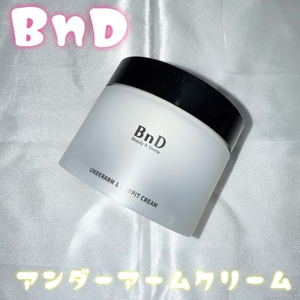 BnDアンダーアームクリーム(ボディクリーム)/BnD/デリケートゾーンケアを使ったクチコミ(1枚目)