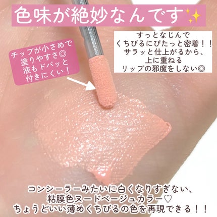 ヌードリップミューター/ナリスアップ/クリームコンシーラーを使ったクチコミ(4枚目)