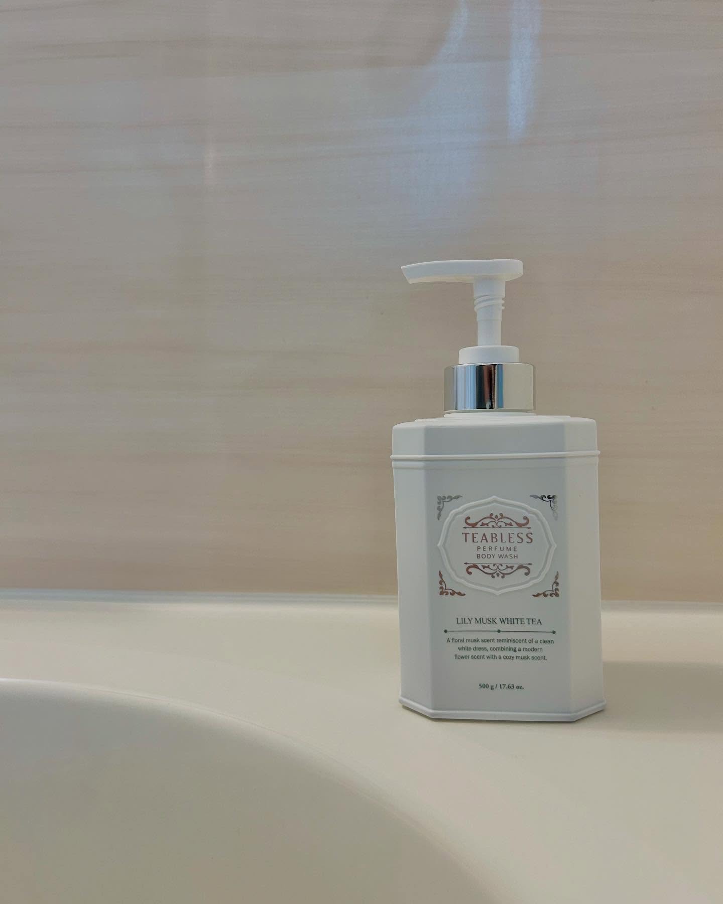 パフュームボディウォッシュ リリームスクホワイトティー/TEABLESS/ボディソープを使ったクチコミ（2枚目）