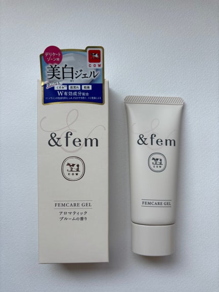 アンドフェム フェムケア美白ジェル/&fem/ボディクリームを使ったクチコミ(1枚目)