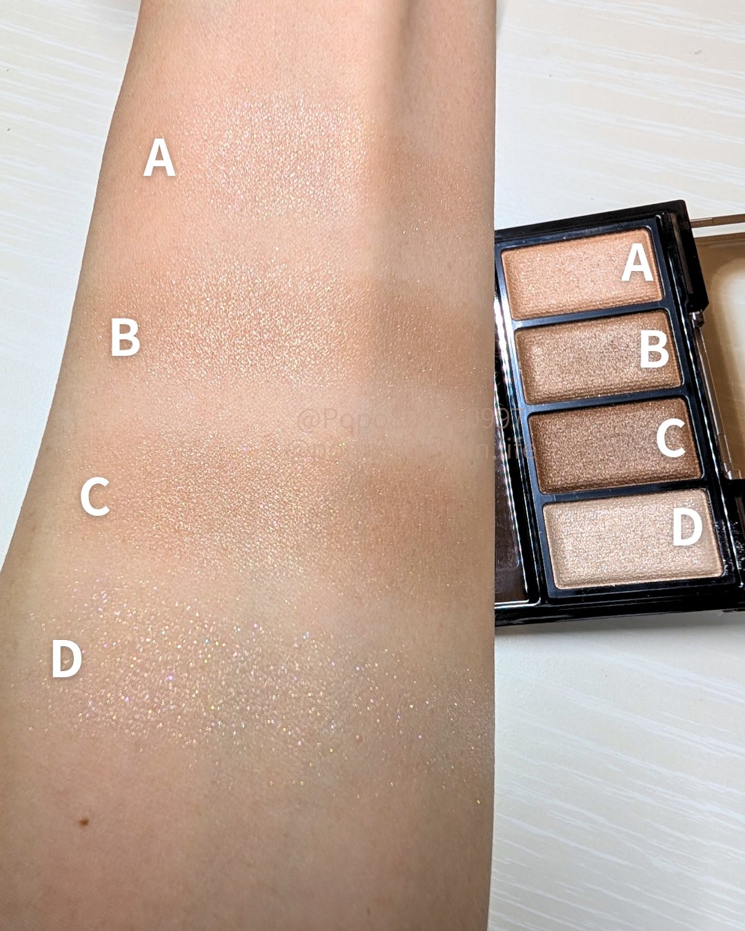 ケイト メロウブラウンアイズ/KATE/アイシャドウパレットを使ったクチコミ（3枚目）