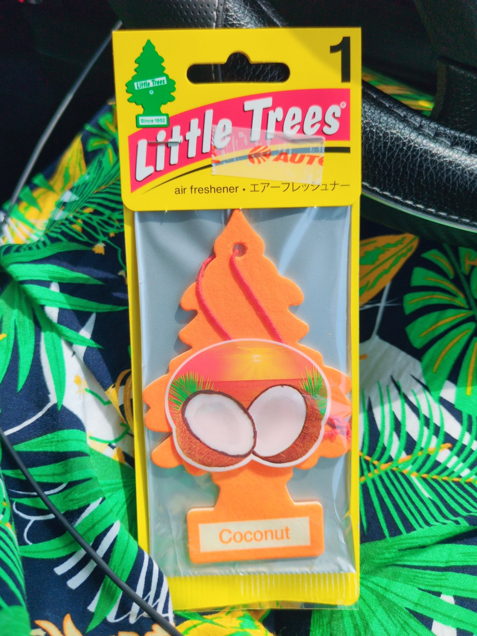リトルツリーエアーフレッシュナーココナッツ/リトルツリー/ルームフレグランスを使ったクチコミ（1枚目）