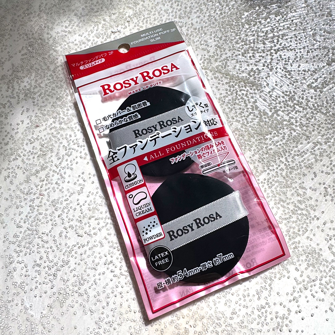 マルチファンデパフ2P 〈スリム〉/ロージーローザ/パフ・スポンジを使ったクチコミ（1枚目）