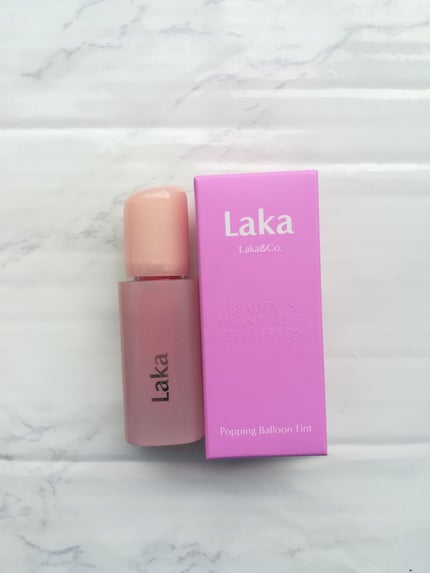 ポッピングバルーンティント/Laka/リップティントを使ったクチコミ(1枚目)