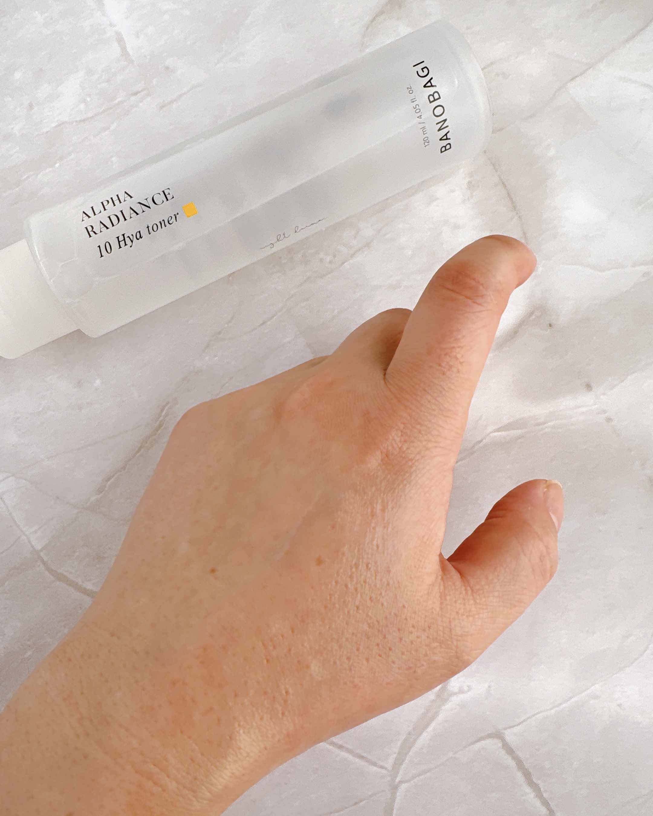 アルファラディアンスグローセラム/BANOBAGI/美容液を使ったクチコミ（3枚目）