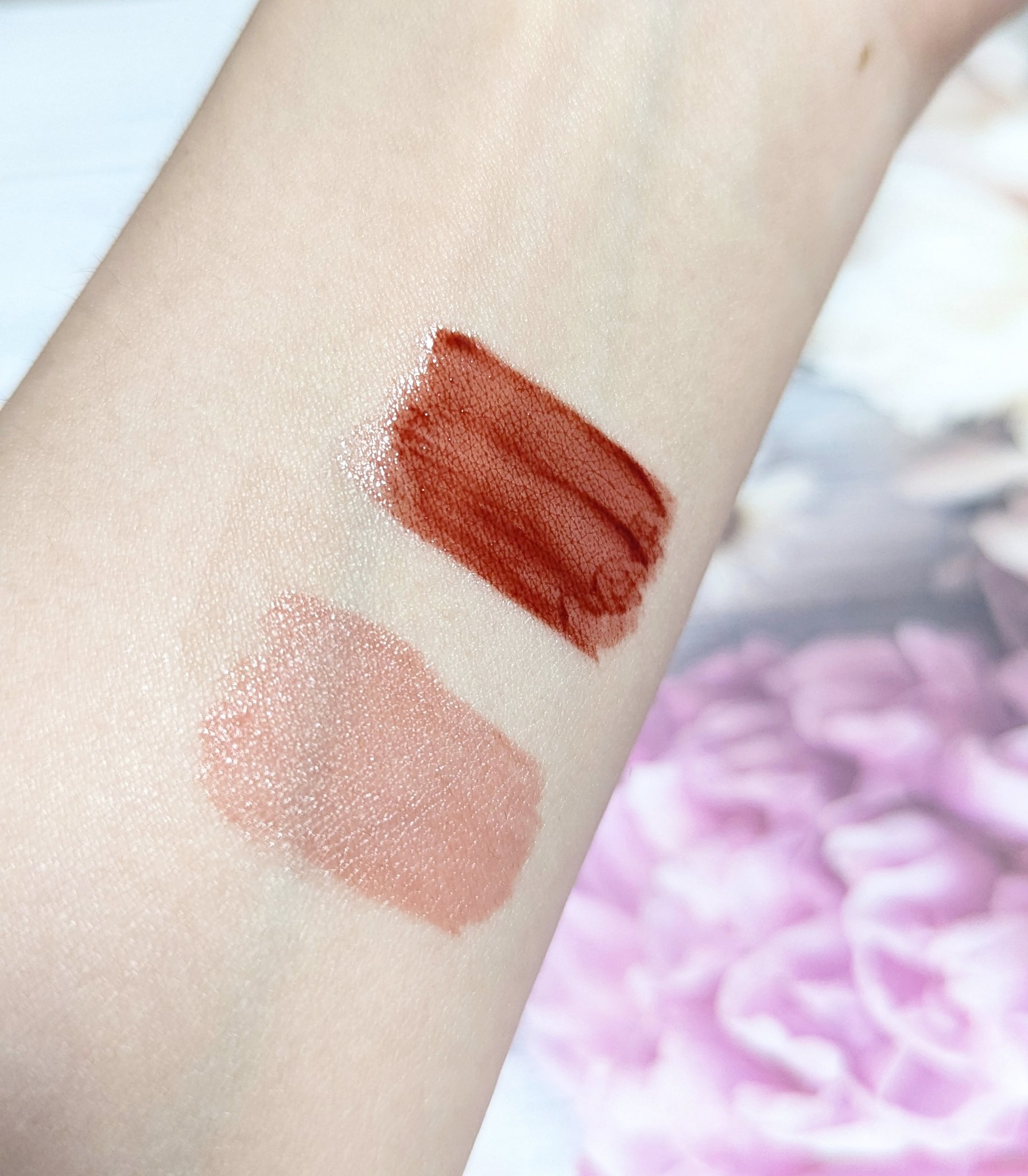 ウォーターリズムグロウティント 07 CASSIS PLUM（ミニ）/TIRTIR(ティルティル)/リップティントを使ったクチコミ（3枚目）