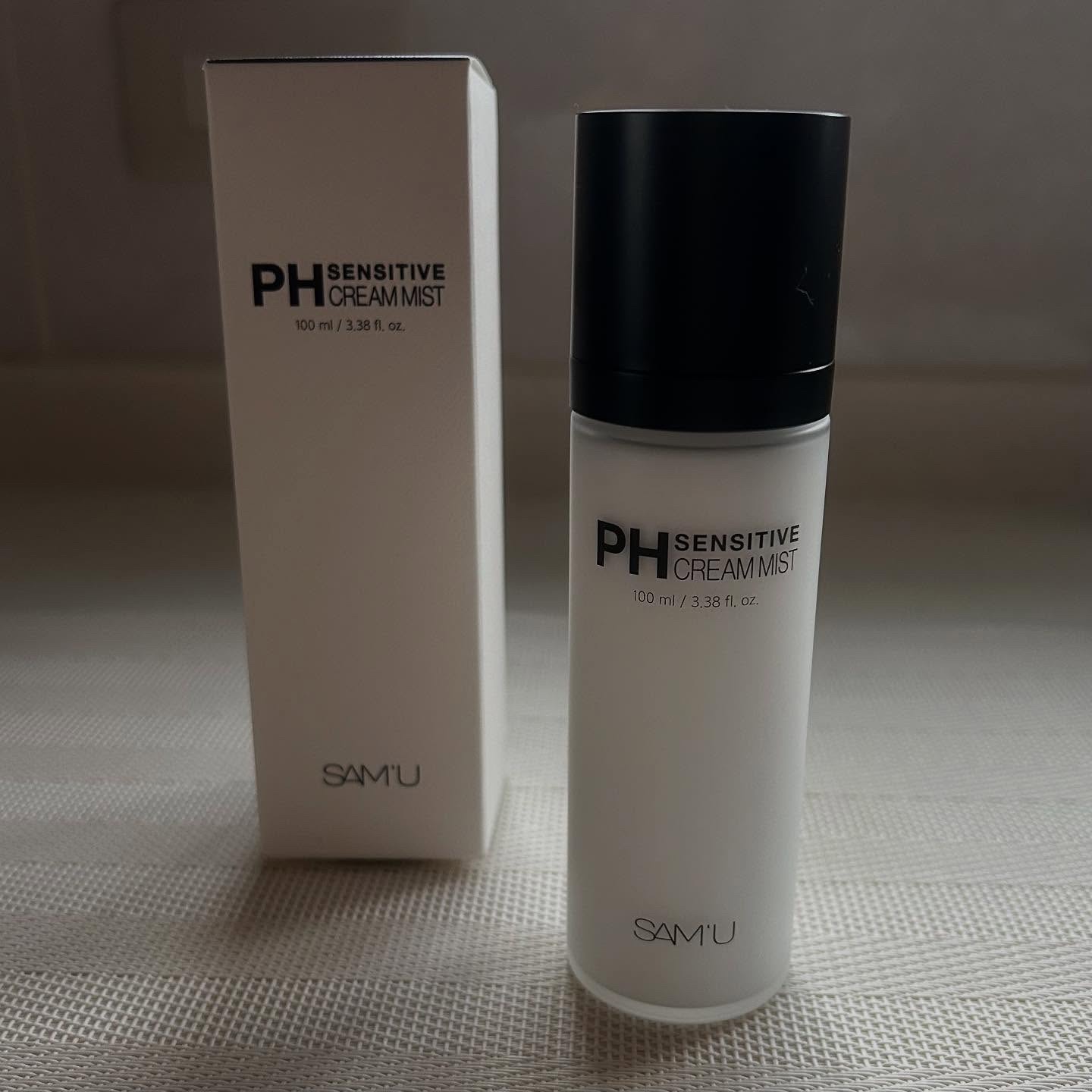 PHセンシティブクリームミスト/SAM'U/ミスト状化粧水を使ったクチコミ（1枚目）