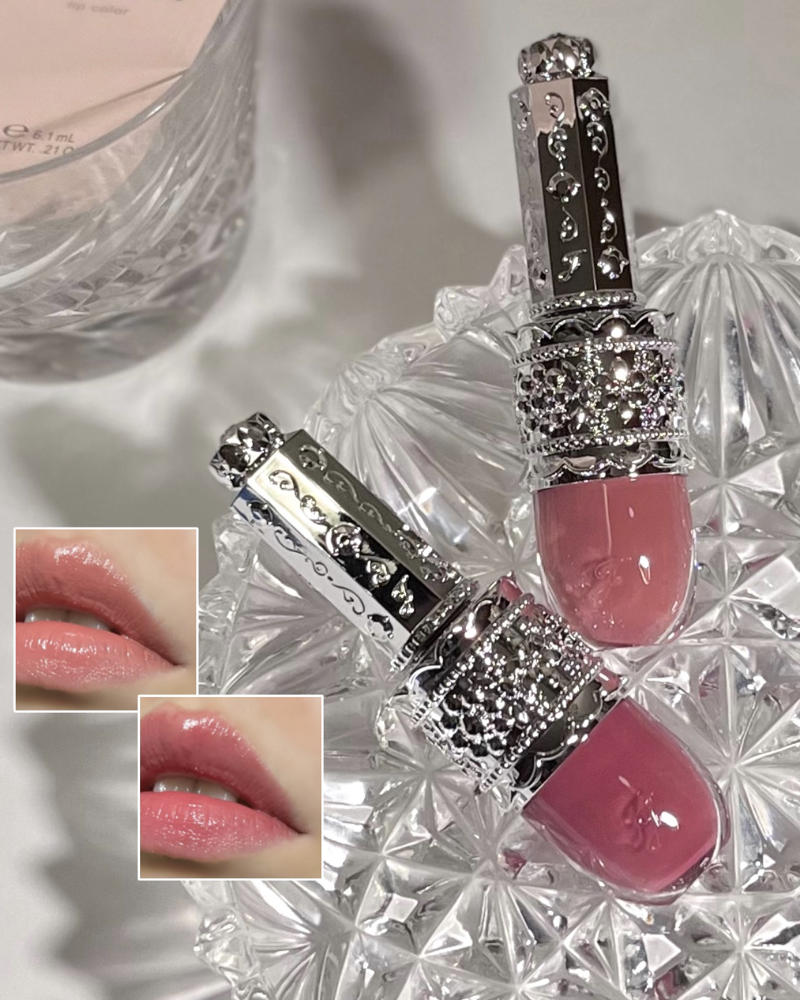 リップラッカー　ブルーミングガーランド/JILL STUART/口紅を使ったクチコミ（1枚目）