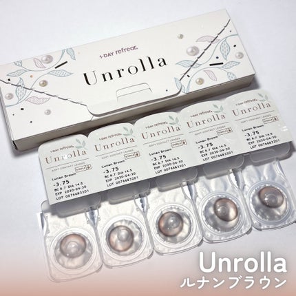 Unrolla 1day/Unrolla/ワンデー(1DAY)カラコンを使ったクチコミ(2枚目)