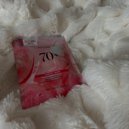 桃70%ナイアシンシートマスク/Anua/シートマスク・パックを使ったクチコミ(4枚目)