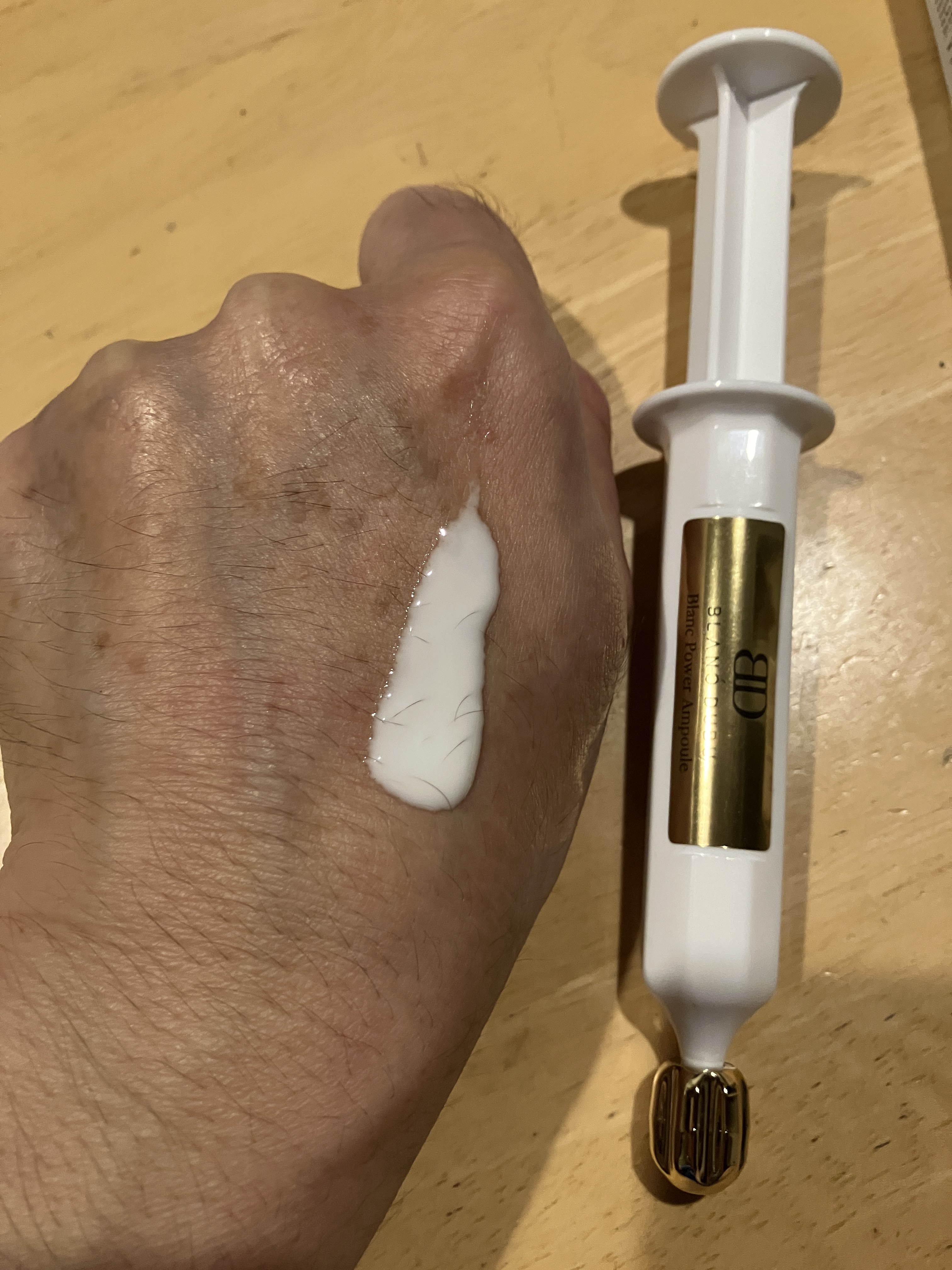 [ブランドゥブ] ヌボンセル ブランパワーアンプル/BLANC DUBU/美容液を使ったクチコミ（2枚目）