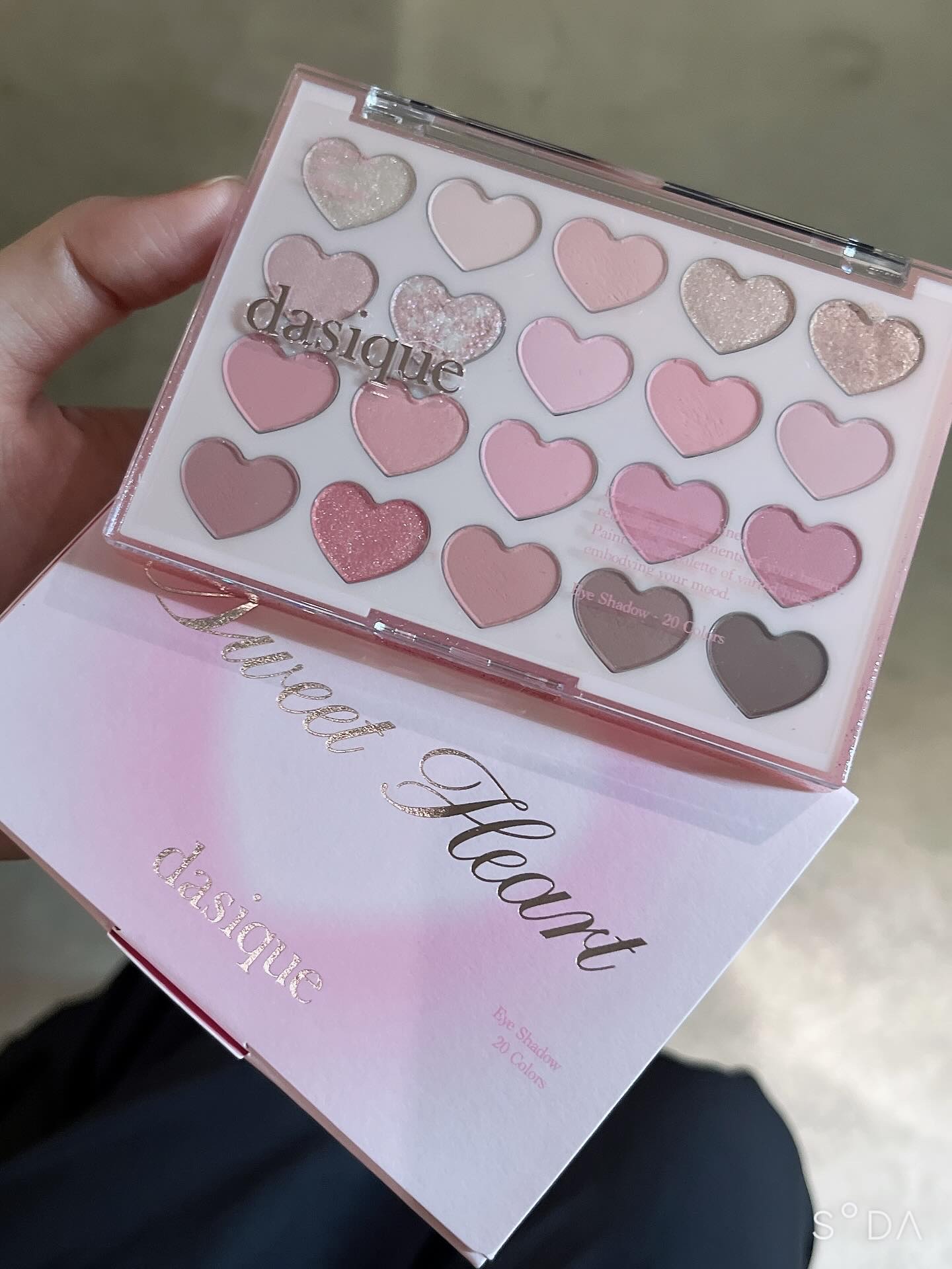 ムードシャドウパレット/dasique/アイシャドウパレットを使ったクチコミ（1枚目）