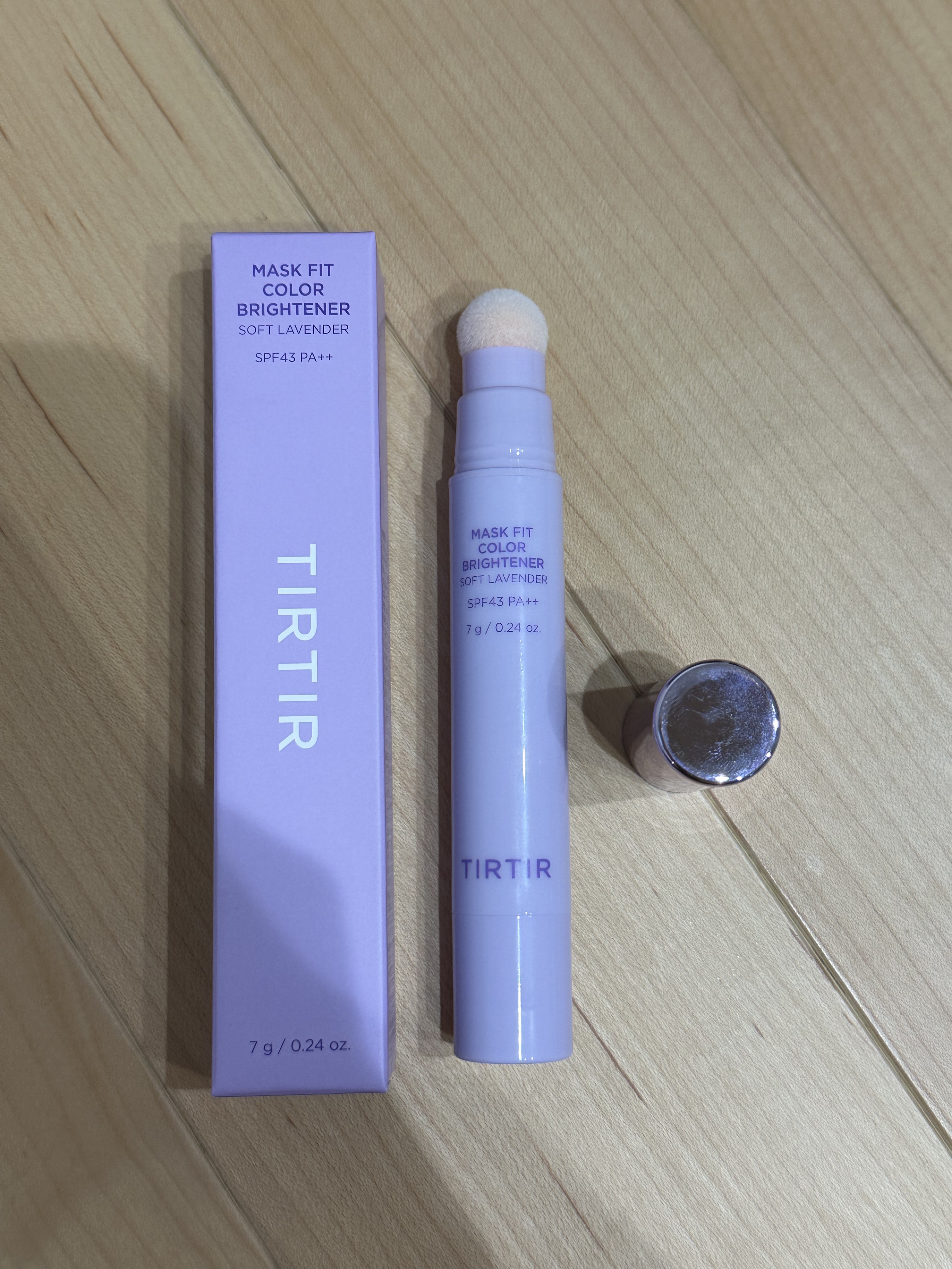 MASK FIT COLOR BRIGHTENER/TIRTIR(ティルティル)/スティックハイライトを使ったクチコミ（1枚目）