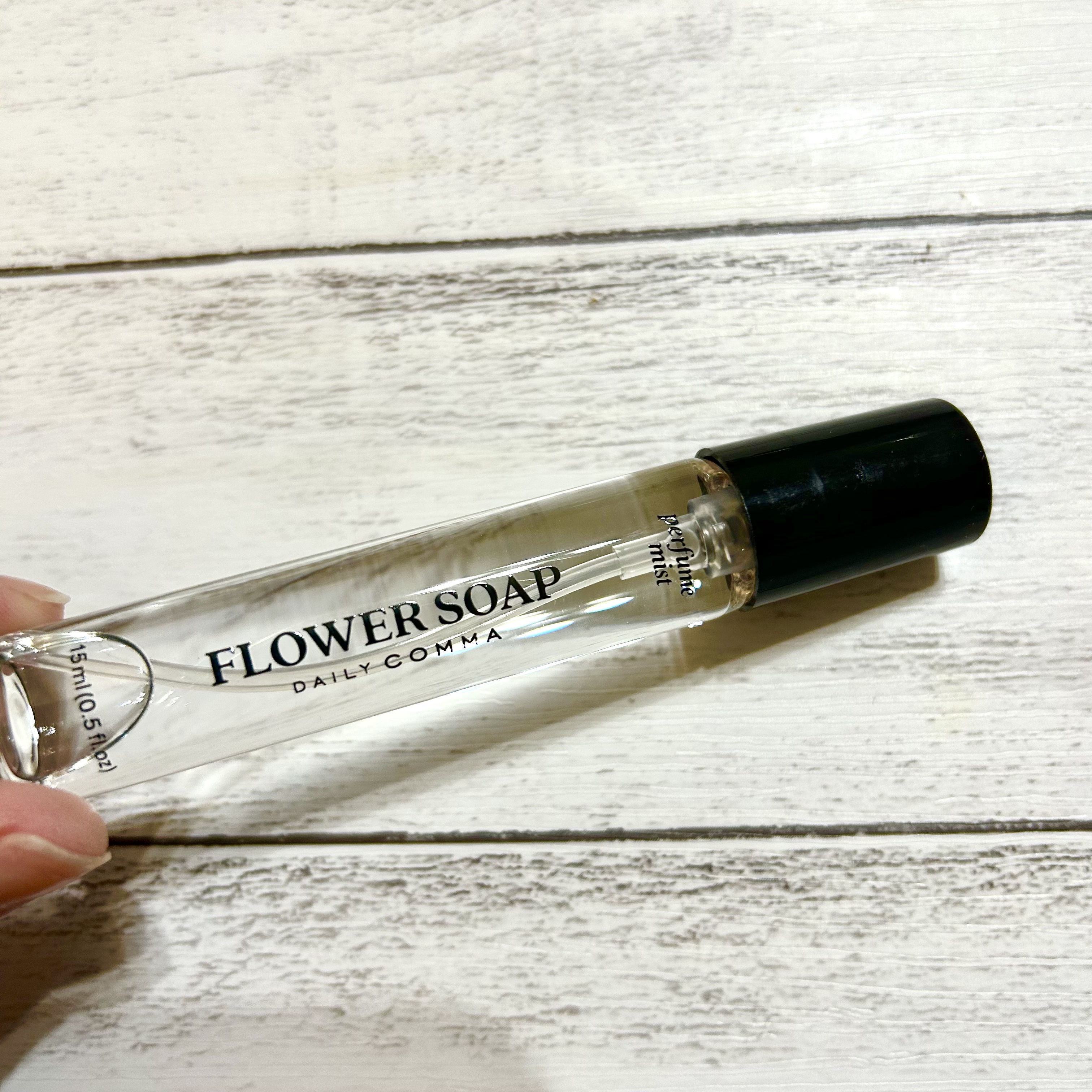 デイリーコンマ　アロマパフュームミスト #06 FLOWER SOAP/DAILY COMMA/香水(その他)を使ったクチコミ（3枚目）