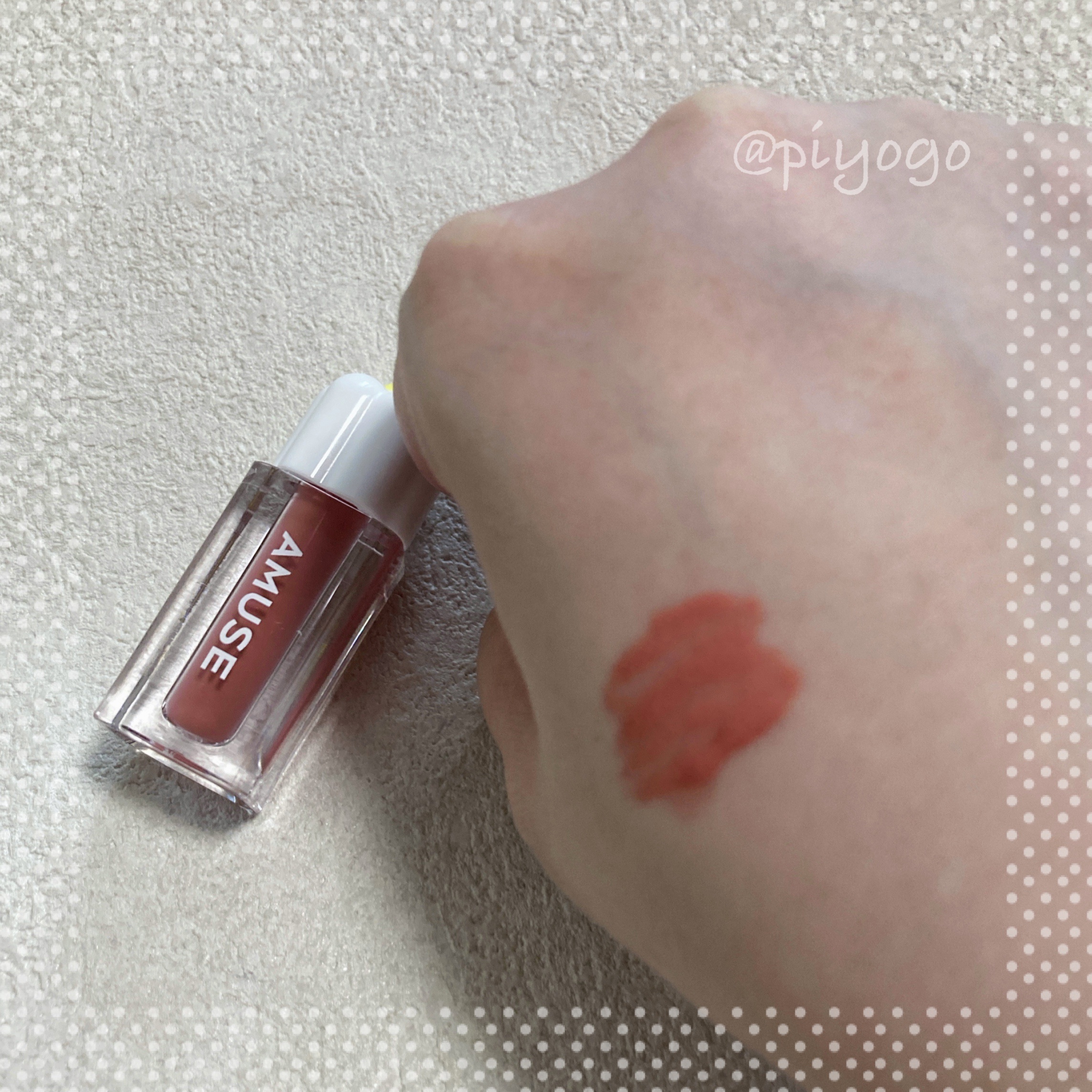 デューティント/AMUSE/リップティントを使ったクチコミ（3枚目）