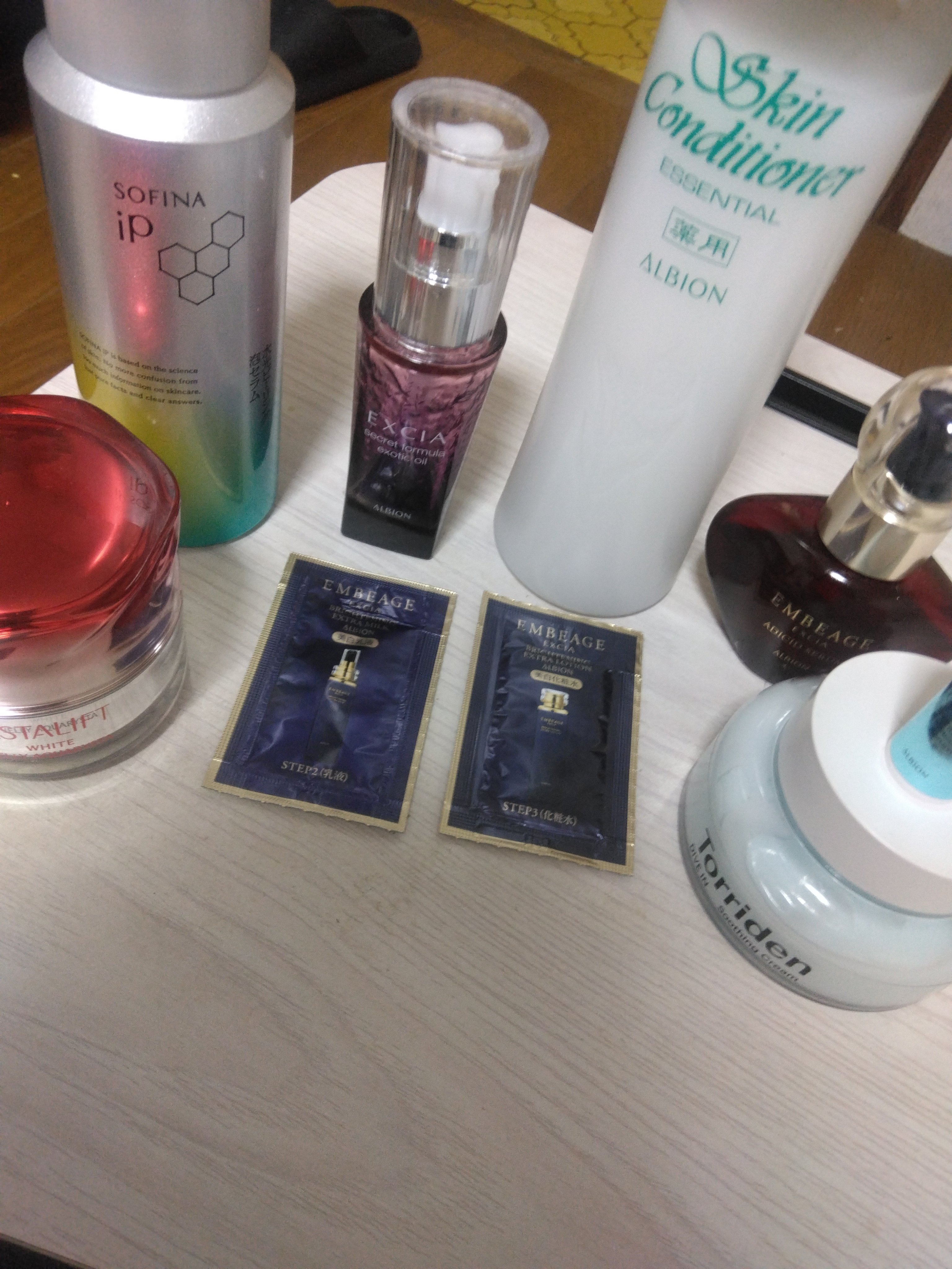 エクシア アンベアージュ ブライトニング エクストラミルク/ALBION/乳液を使ったクチコミ（1枚目）