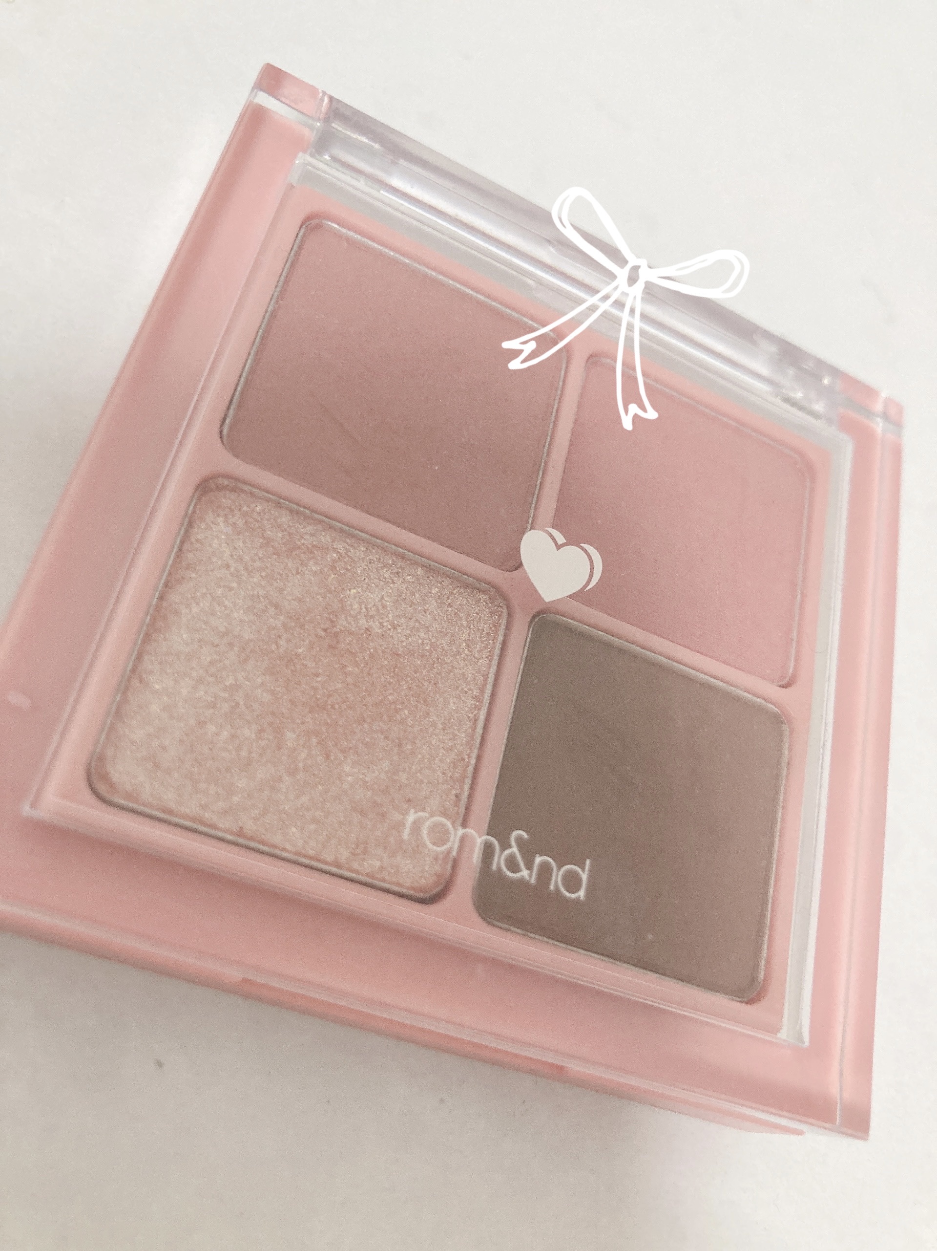 ベターザンアイズ/rom&nd/アイシャドウパレットを使ったクチコミ（1枚目）