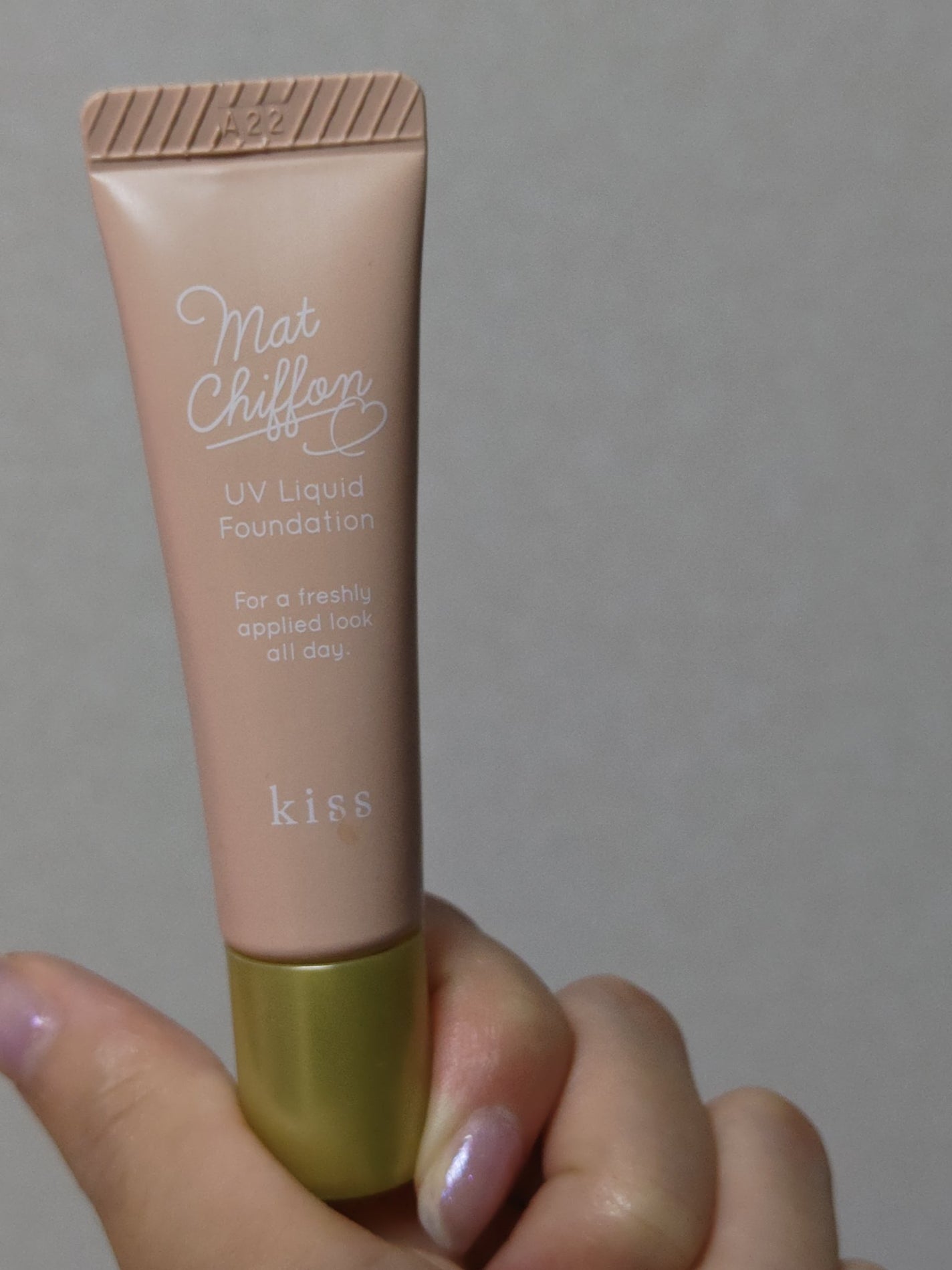 マットシフォン UVリキッドファンデ/KiSS/リキッドファンデーションを使ったクチコミ(1枚目)