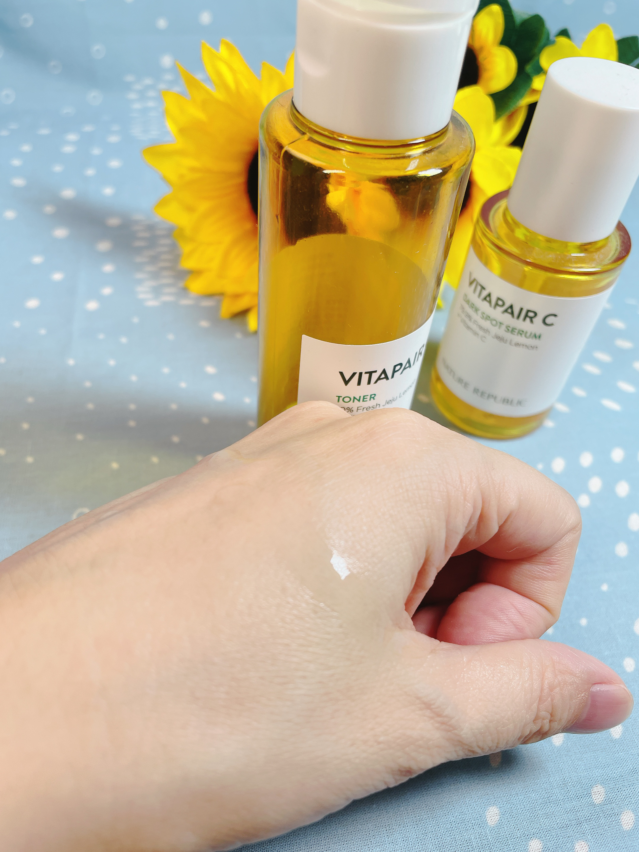 ビタペアC シミケアセラム/ネイチャーリパブリック/美容液を使ったクチコミ（3枚目）