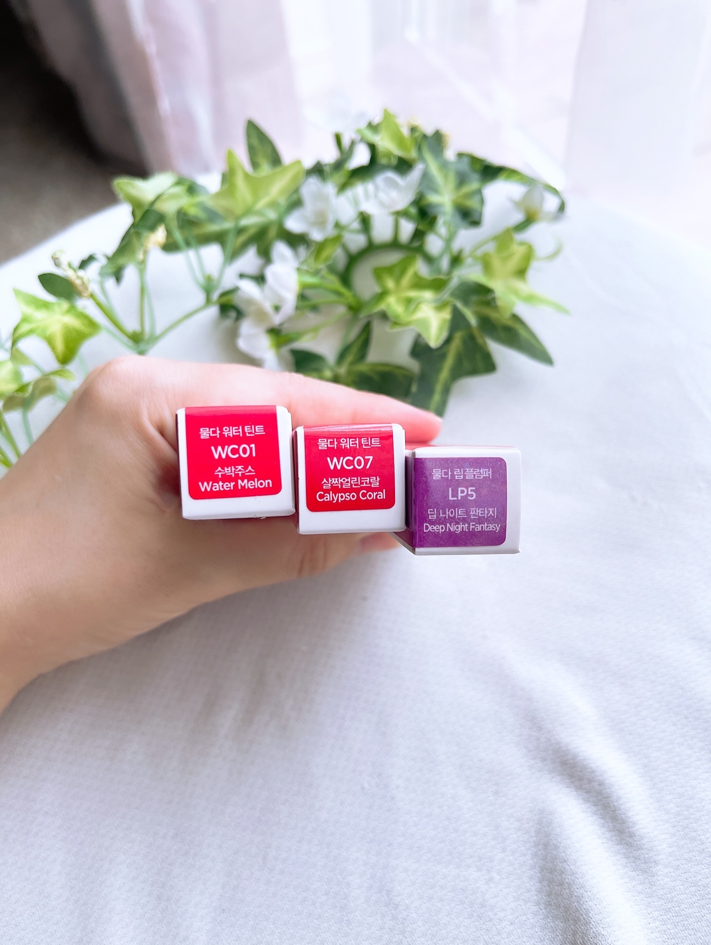 タトゥーフィクシングリップティント/MOOLDA/リップティントを使ったクチコミ（2枚目）