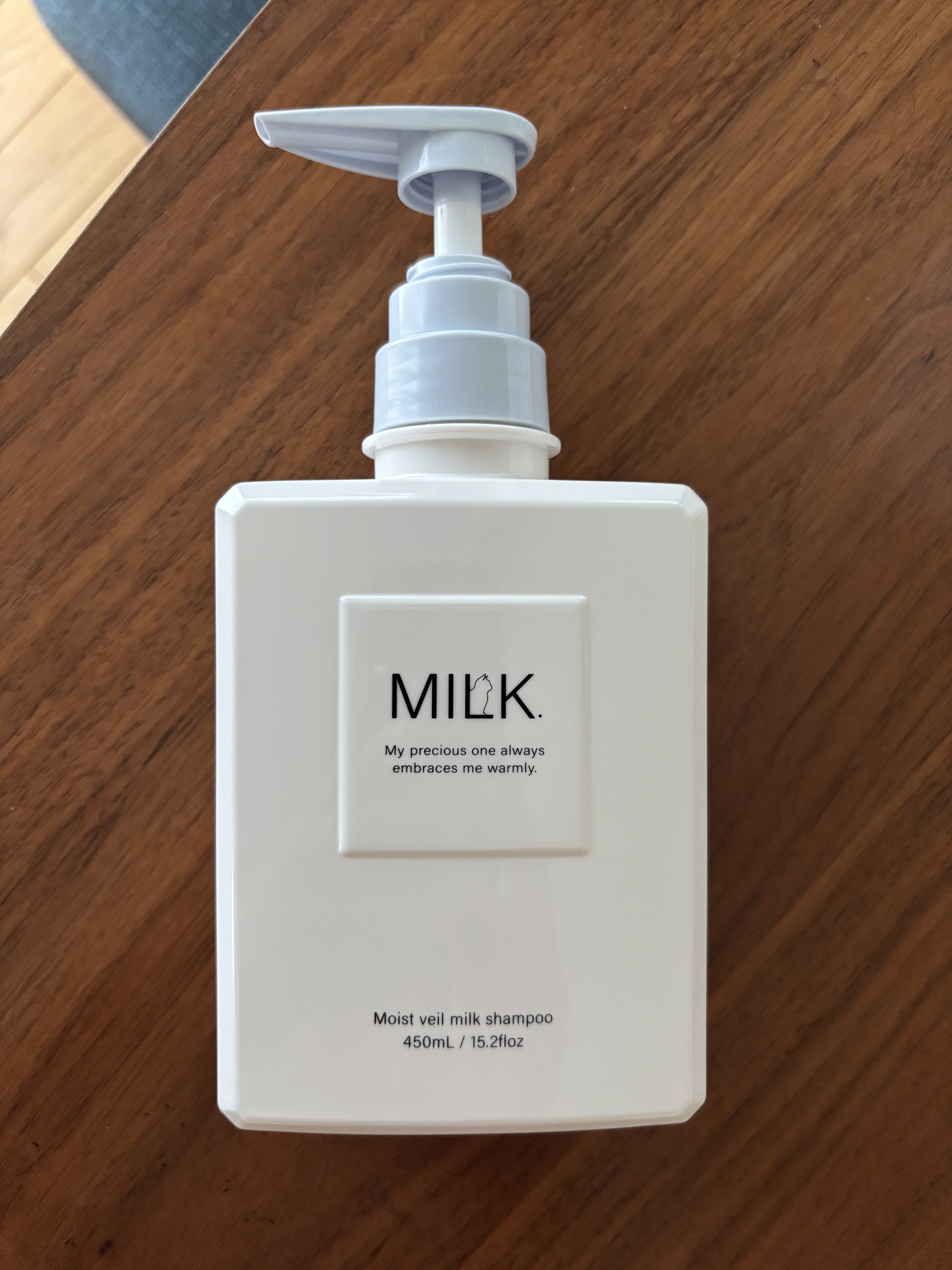 モイストヴェール シャンプー/トリートメント＜無香料＞/MILK./市販シャンプーを使ったクチコミ（1枚目）