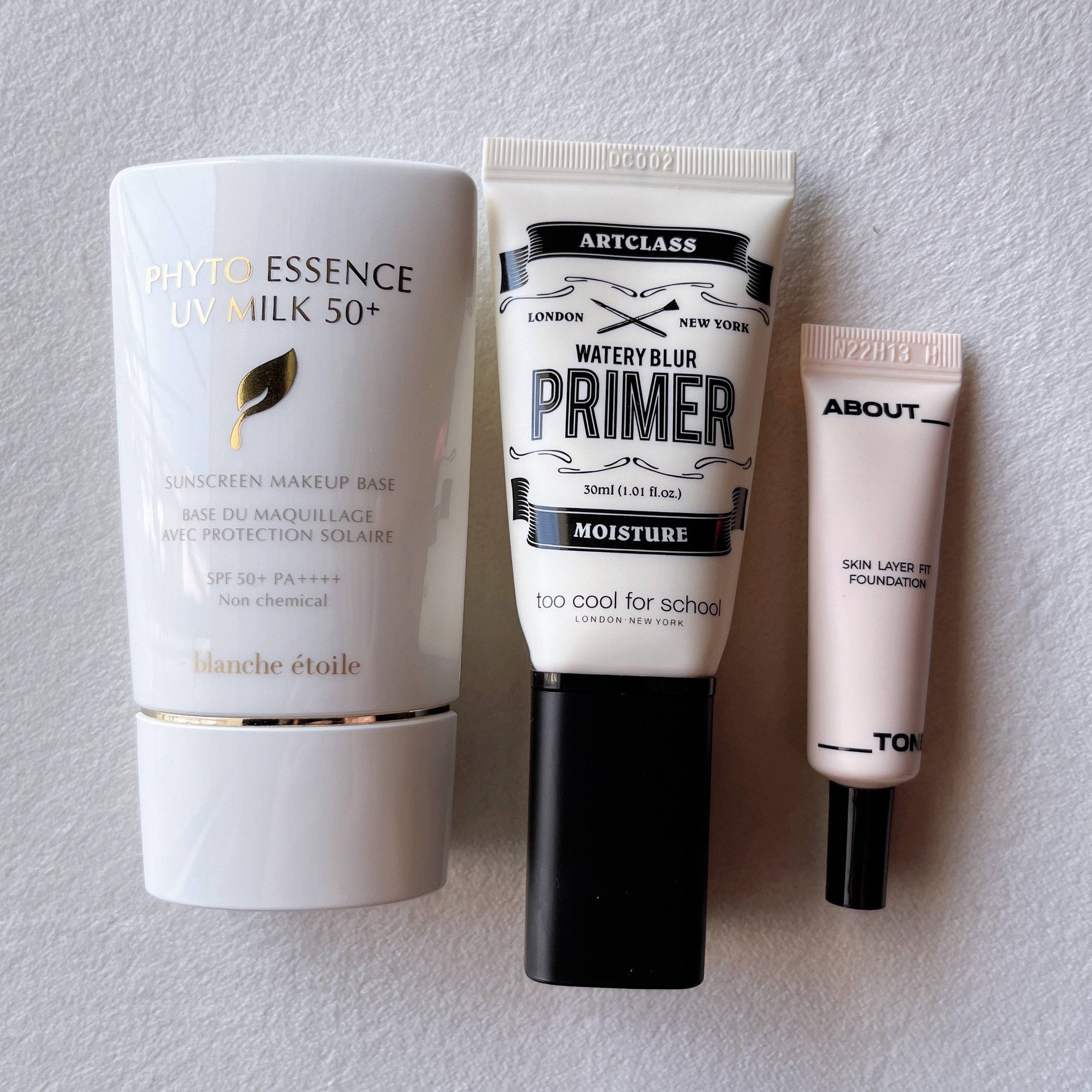 スキンレイヤーフィットファンデーション 21 クールライト/ABOUT TONE/リキッドファンデーションを使ったクチコミ（1枚目）